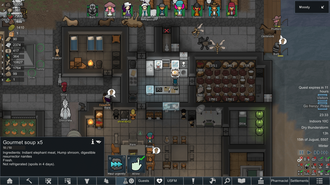 Soups are arguably the best gourmet food in Vanilla Cooking Expanded