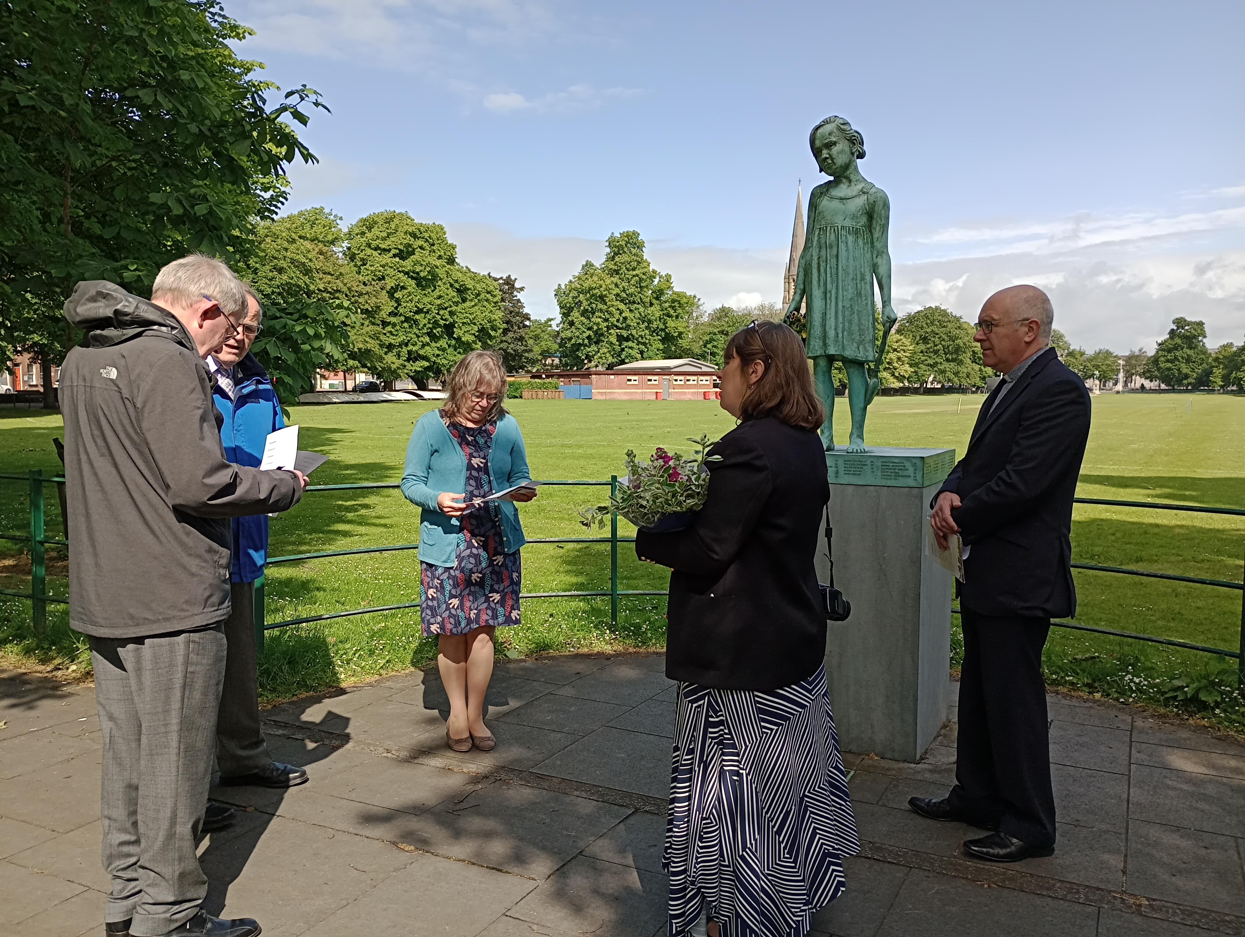 Armagh Railway disaster 12 June 1889, some of the members of Armagh Methodist Church came