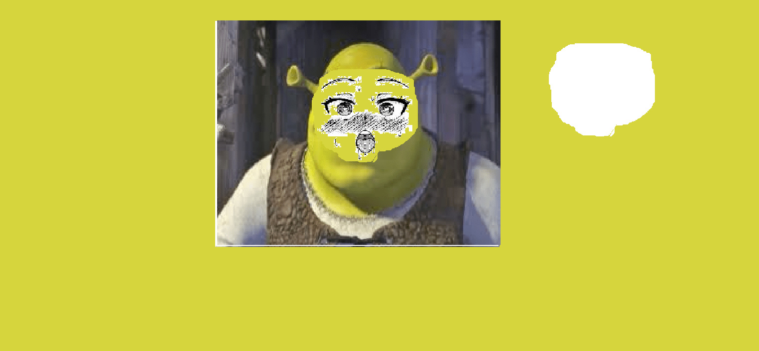 I made Shrek look bad in paint r/Shrek