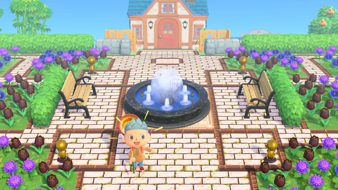 My peacock butterfly garden ) r/AnimalCrossing