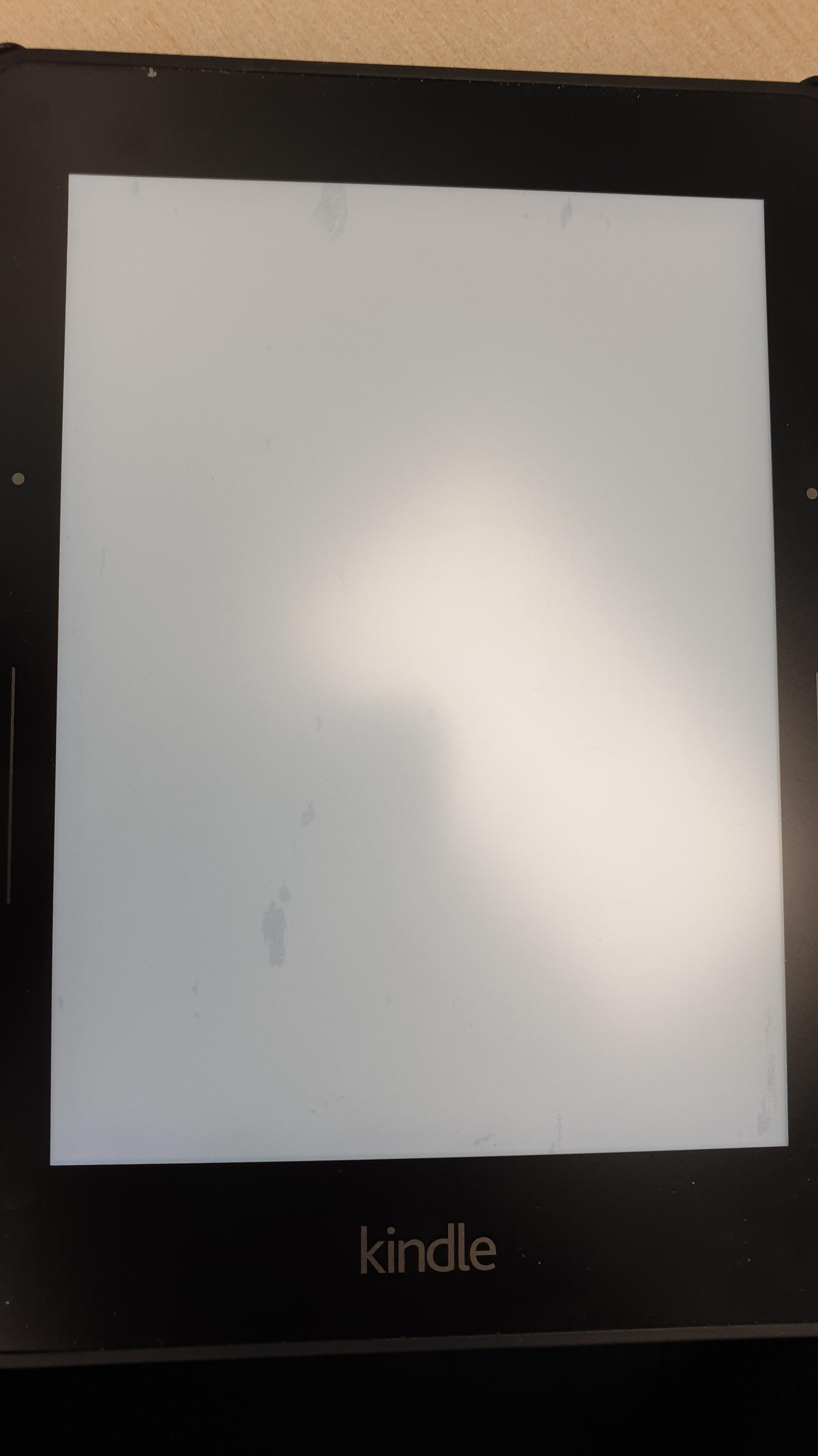 Weird marks on Kindle screen any way to fix them? r/kindle