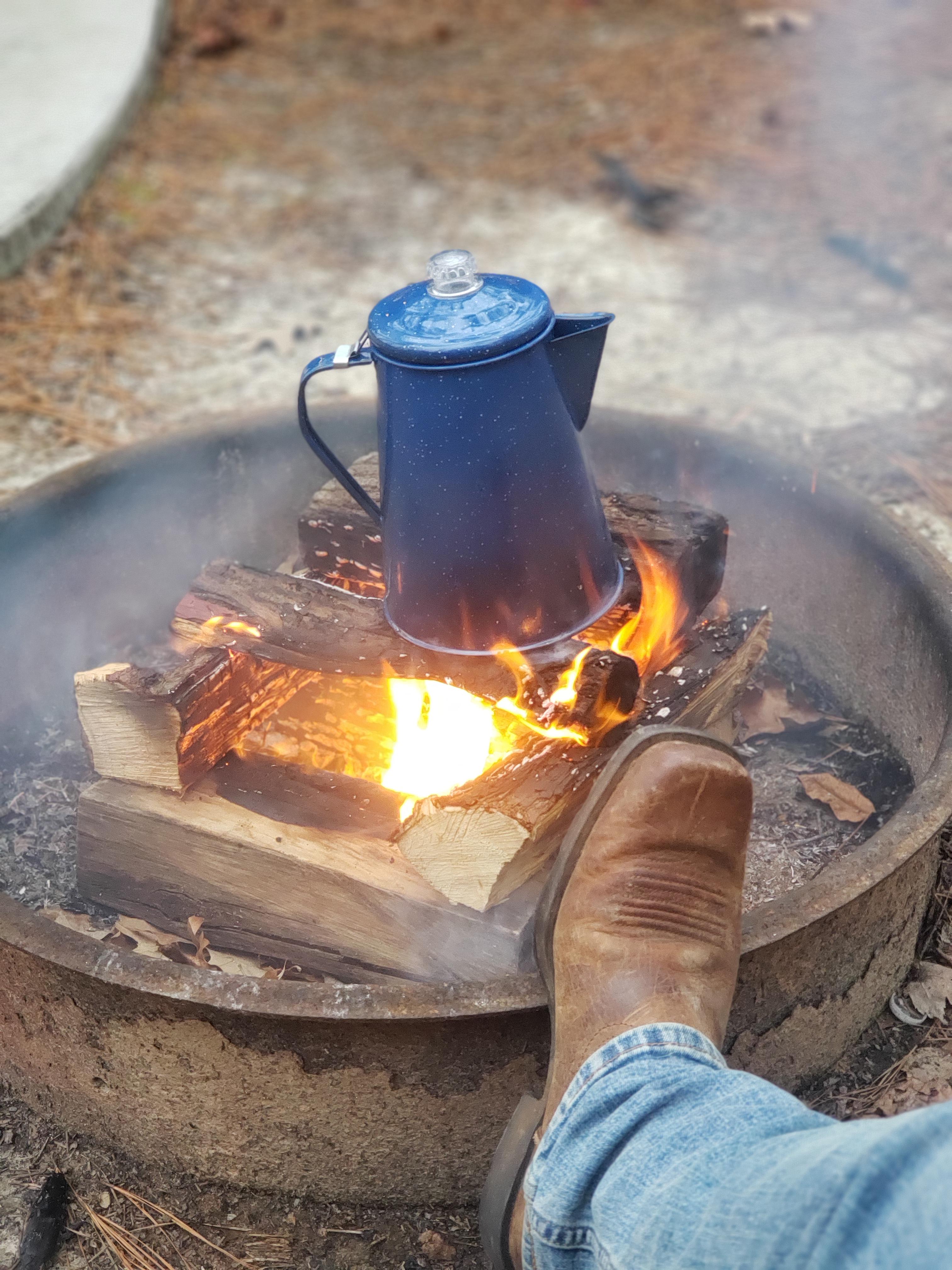 Time for some Cowboy coffee r/camping