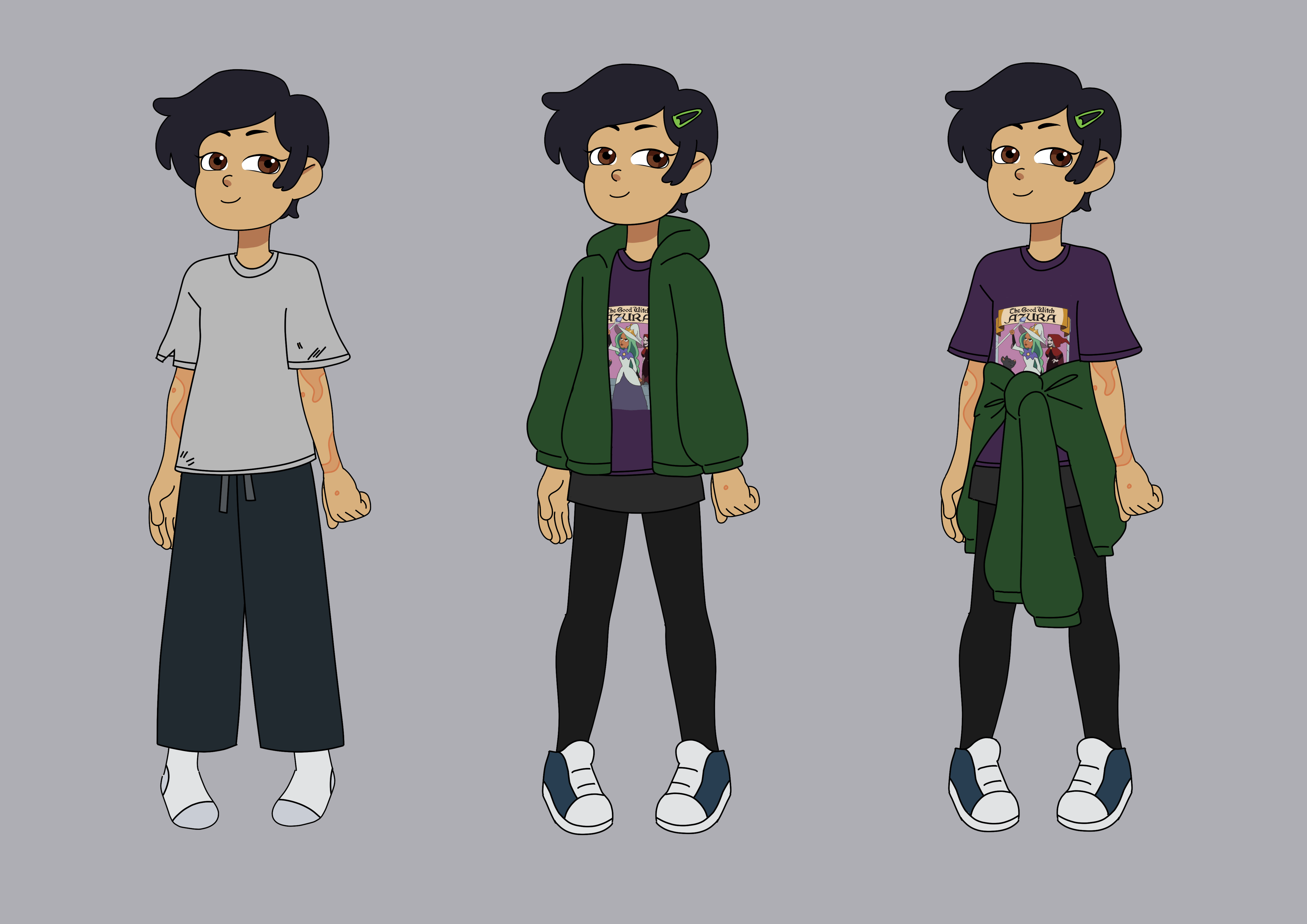 [Titanomachy AU] Marcy Wu concepts (art by fruity_antlers, commissioned