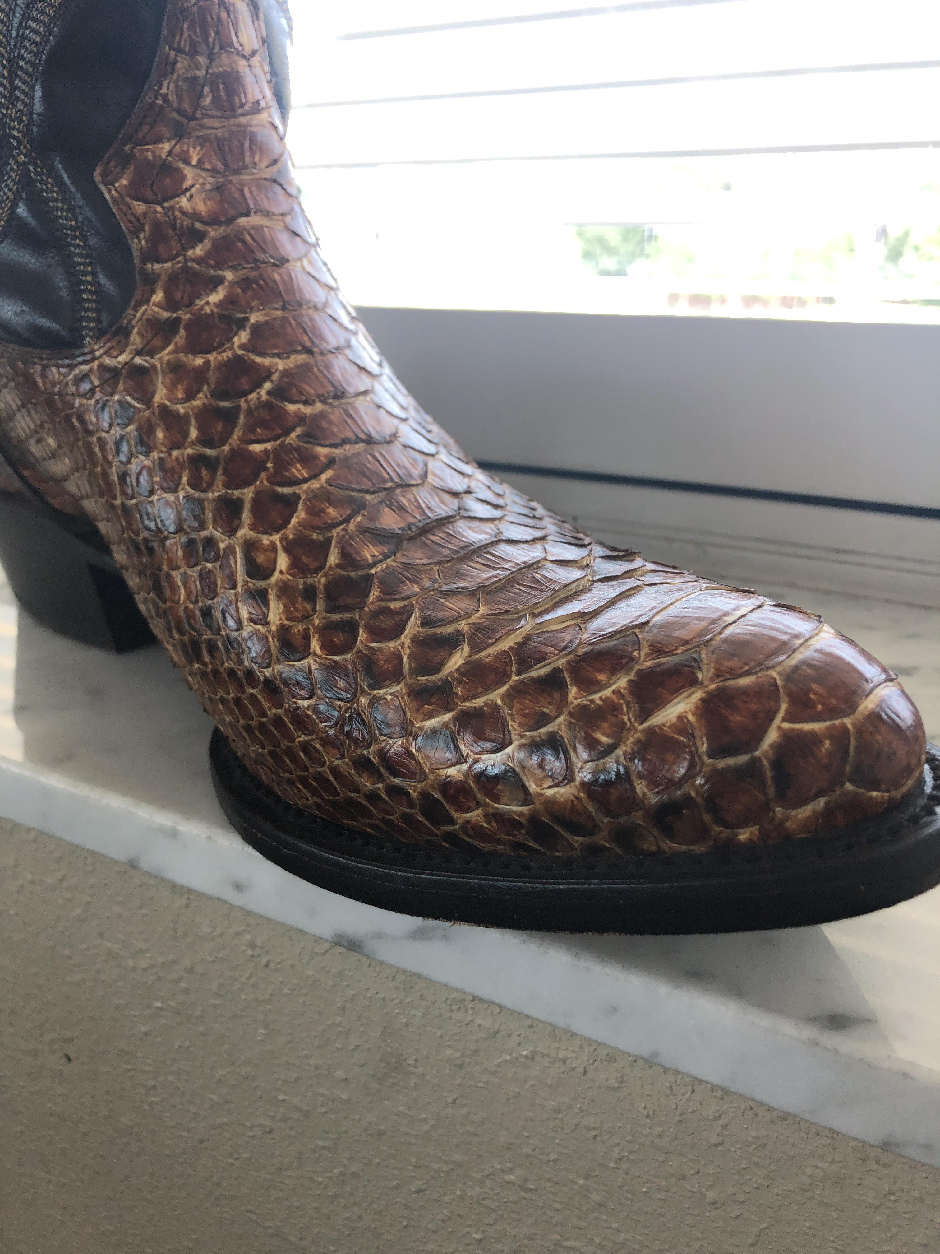 HELP anyone know how to take care of snakeskin? I just got these boots