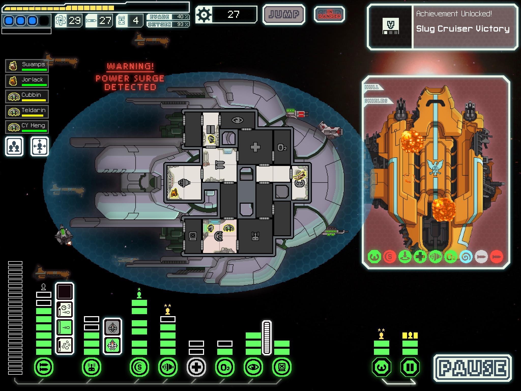 Easiest win i've ever had (easy mode) ftlgame