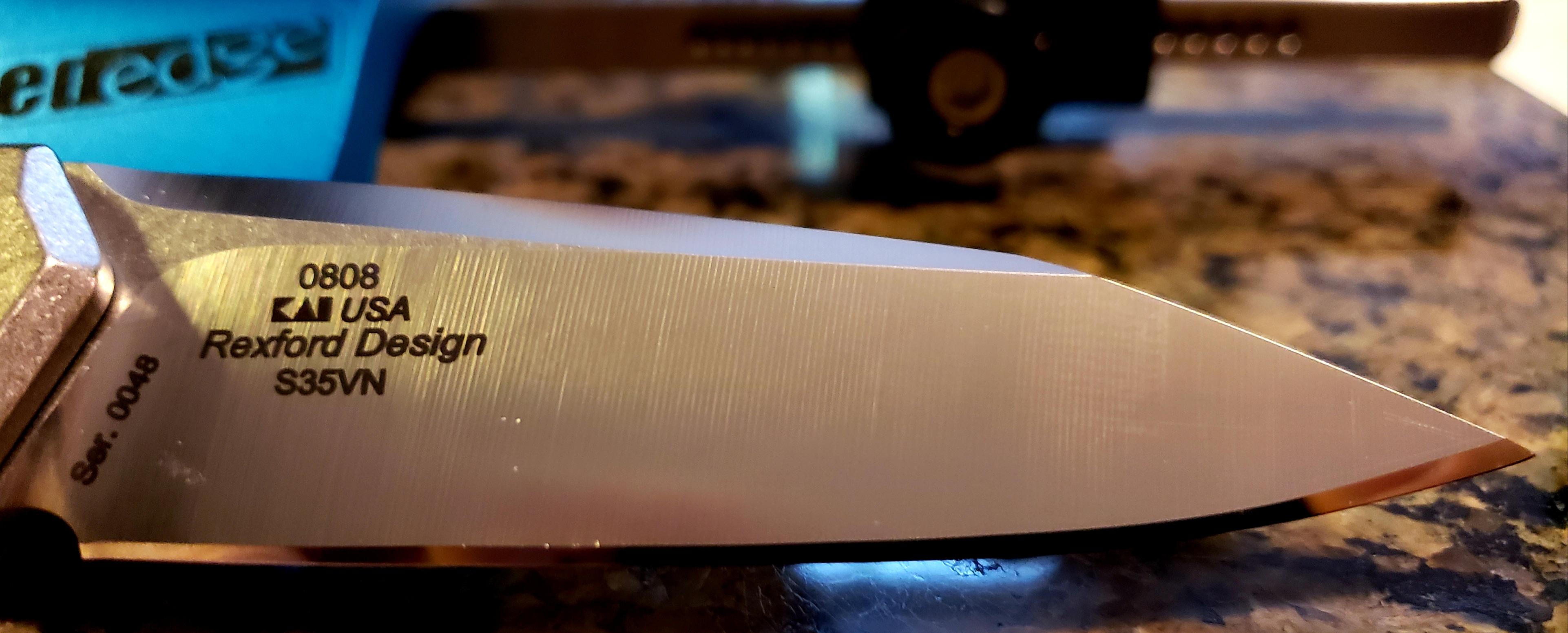 Fixed the edge. 17° per side secondary bevels with 23° per side micro