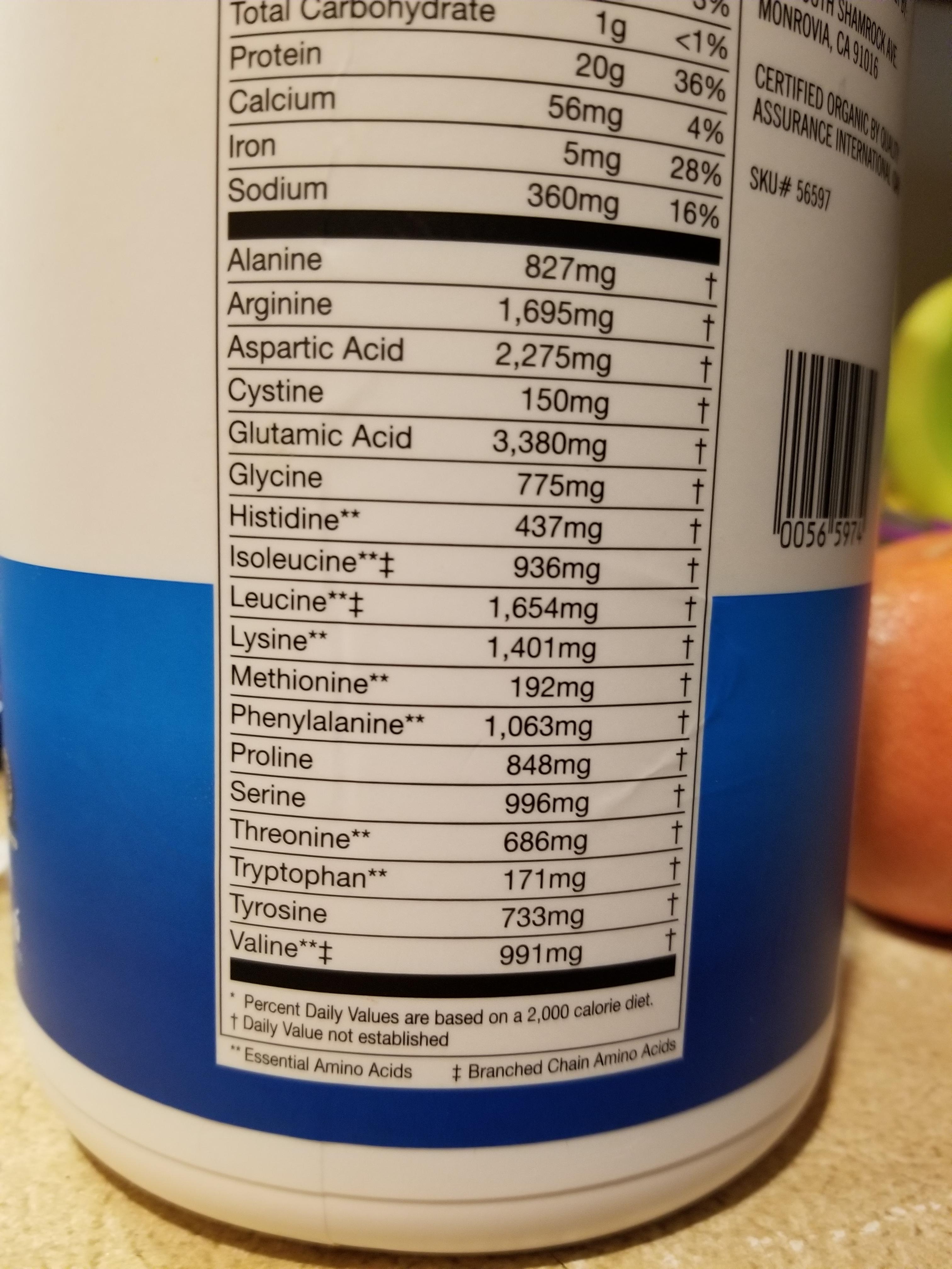 If I just eat all the amino acids before the test then I will remember