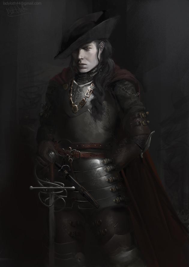 [Art] [OC] Bloodhunter Commission Dmitri Stoica Nobleborn Part