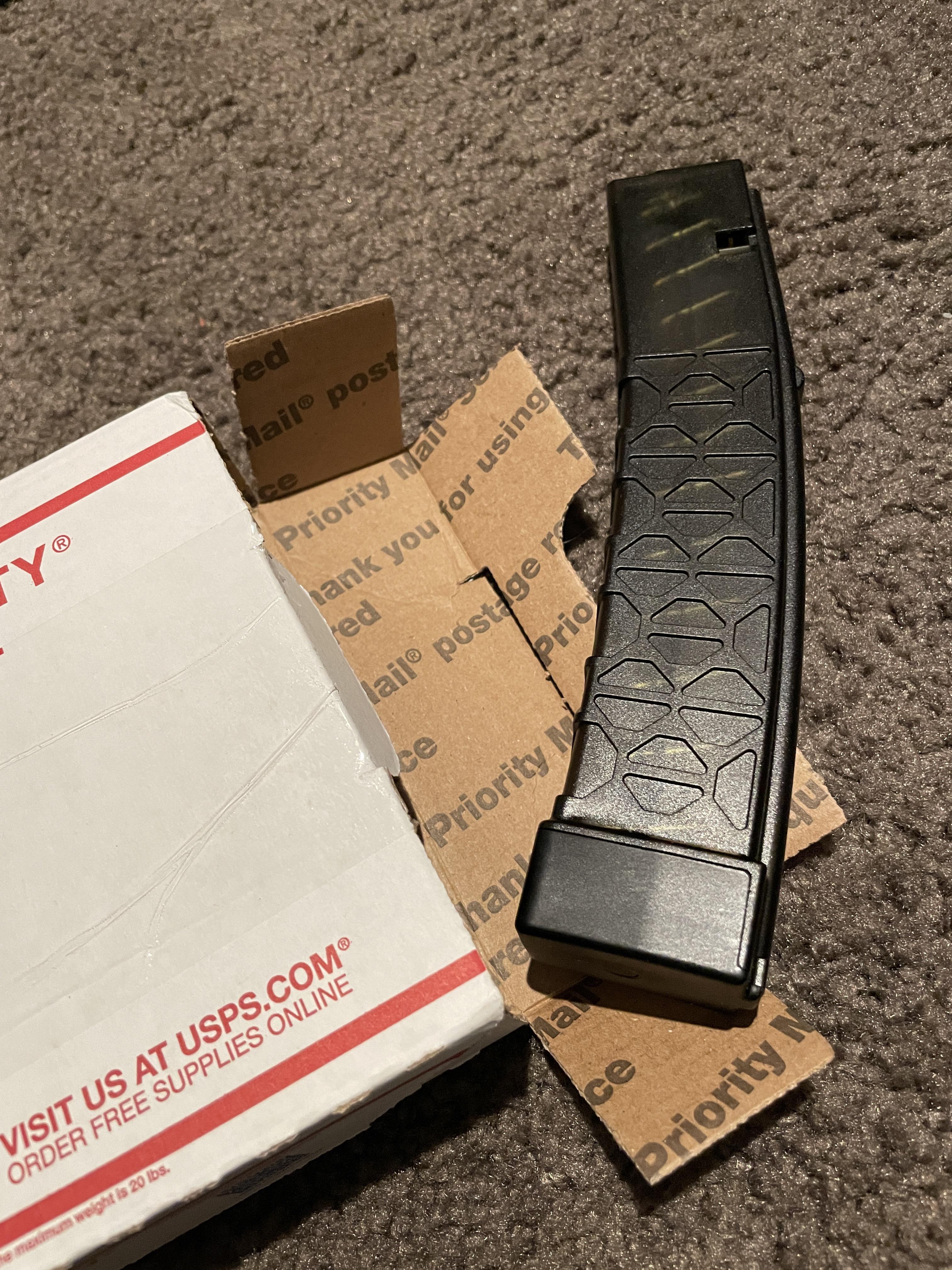 Warrantied curved mag from Global Ordinance in 10 days. Great customer