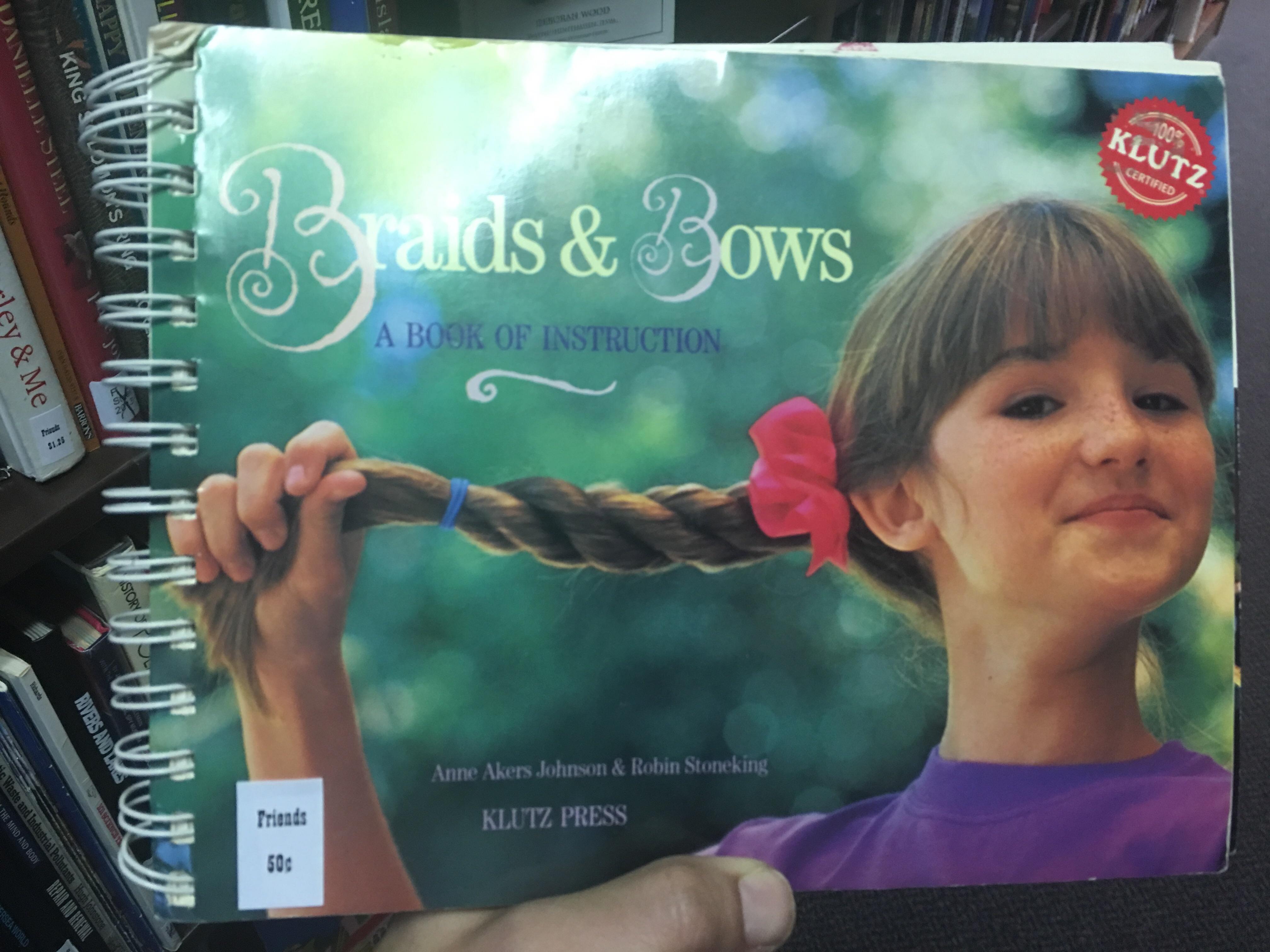 Found this at the library today. Braids and Bows. r/nostalgia