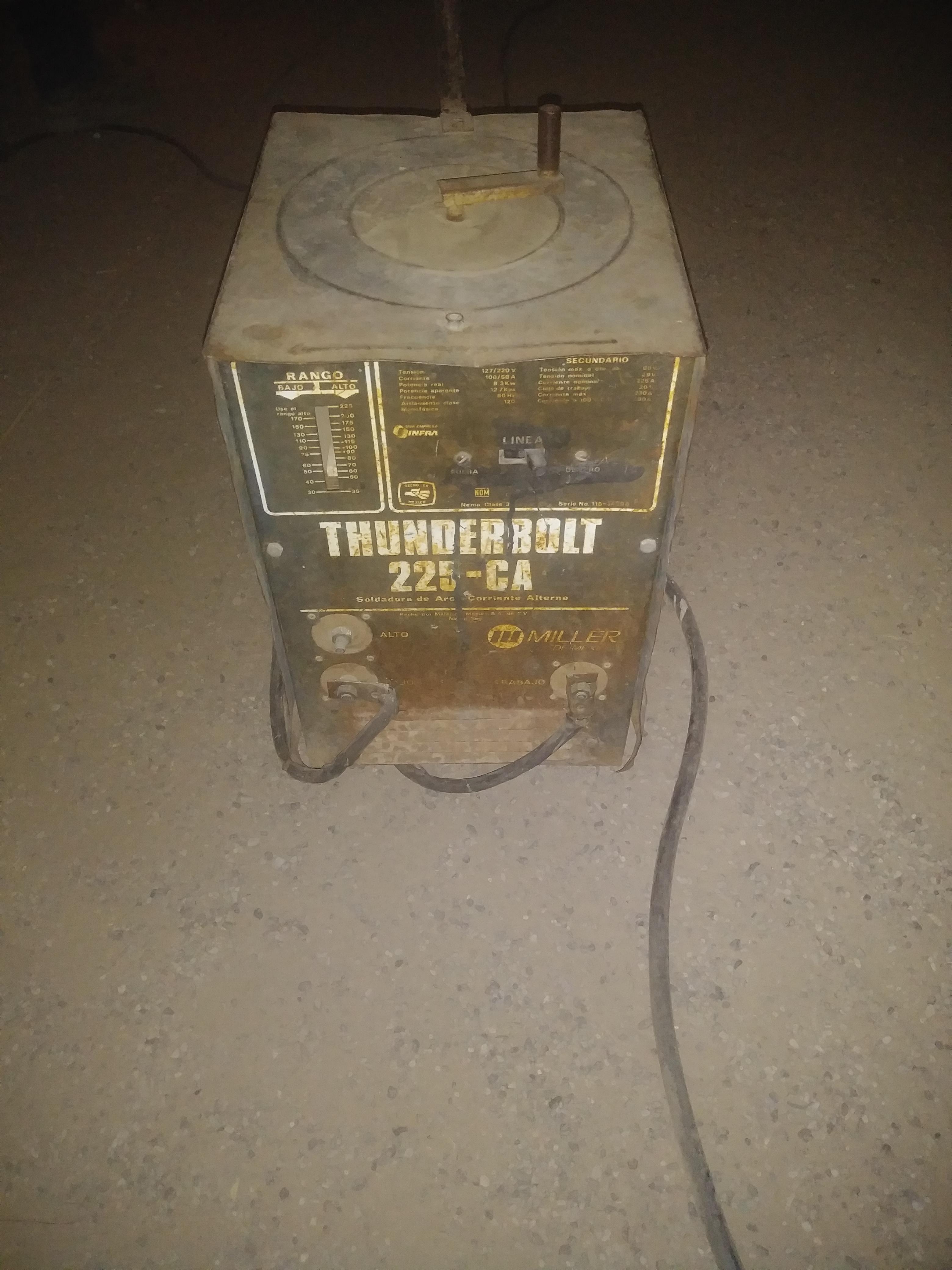 The stick welder my father bought in 1992. Also thr one I was first