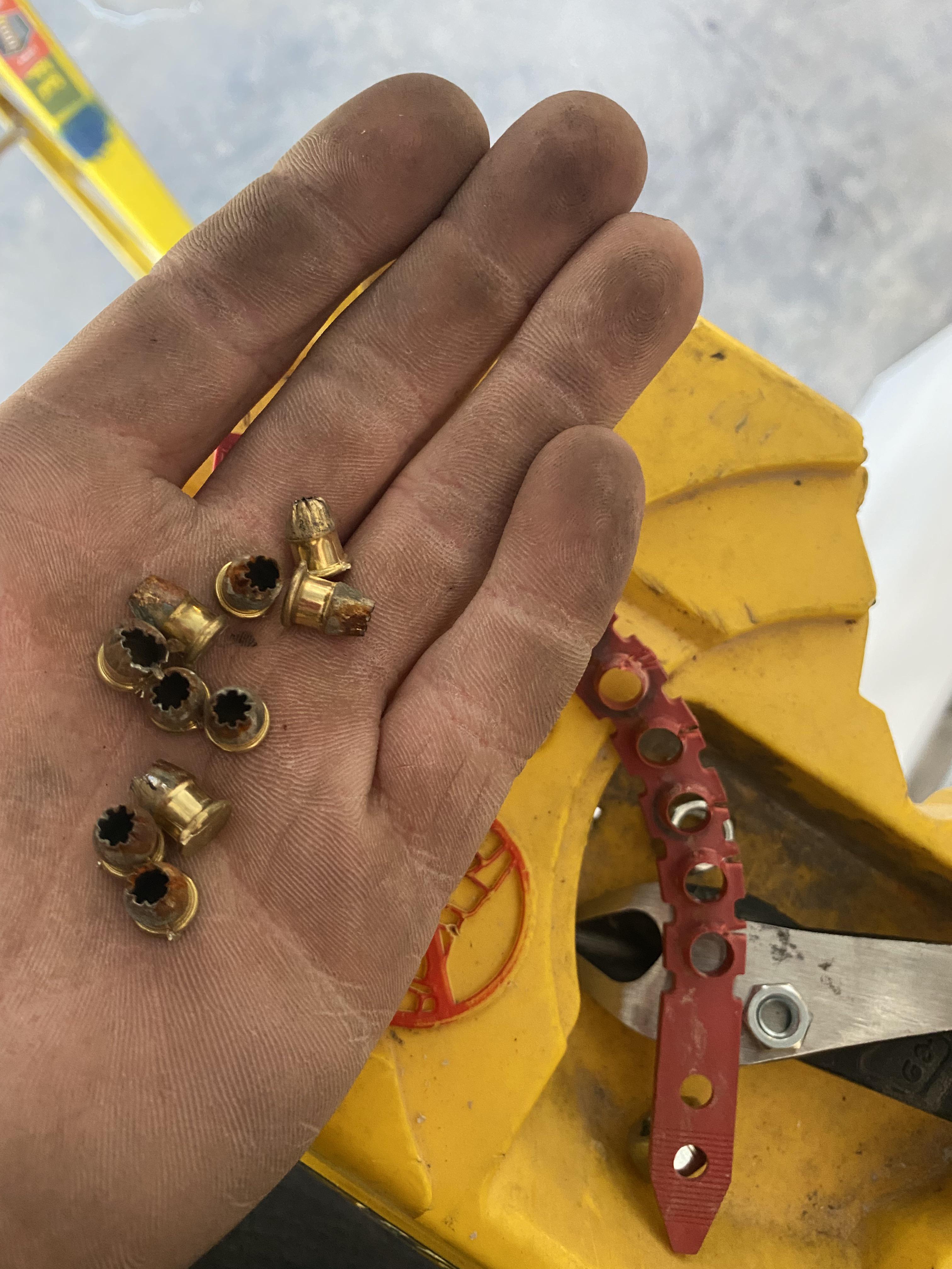 What metal is this? I thought it was brass but it’s They are