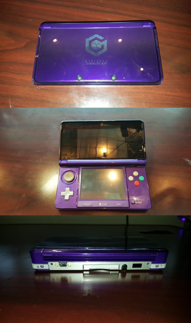 Gamecube Themed 3ds r/Gamecube
