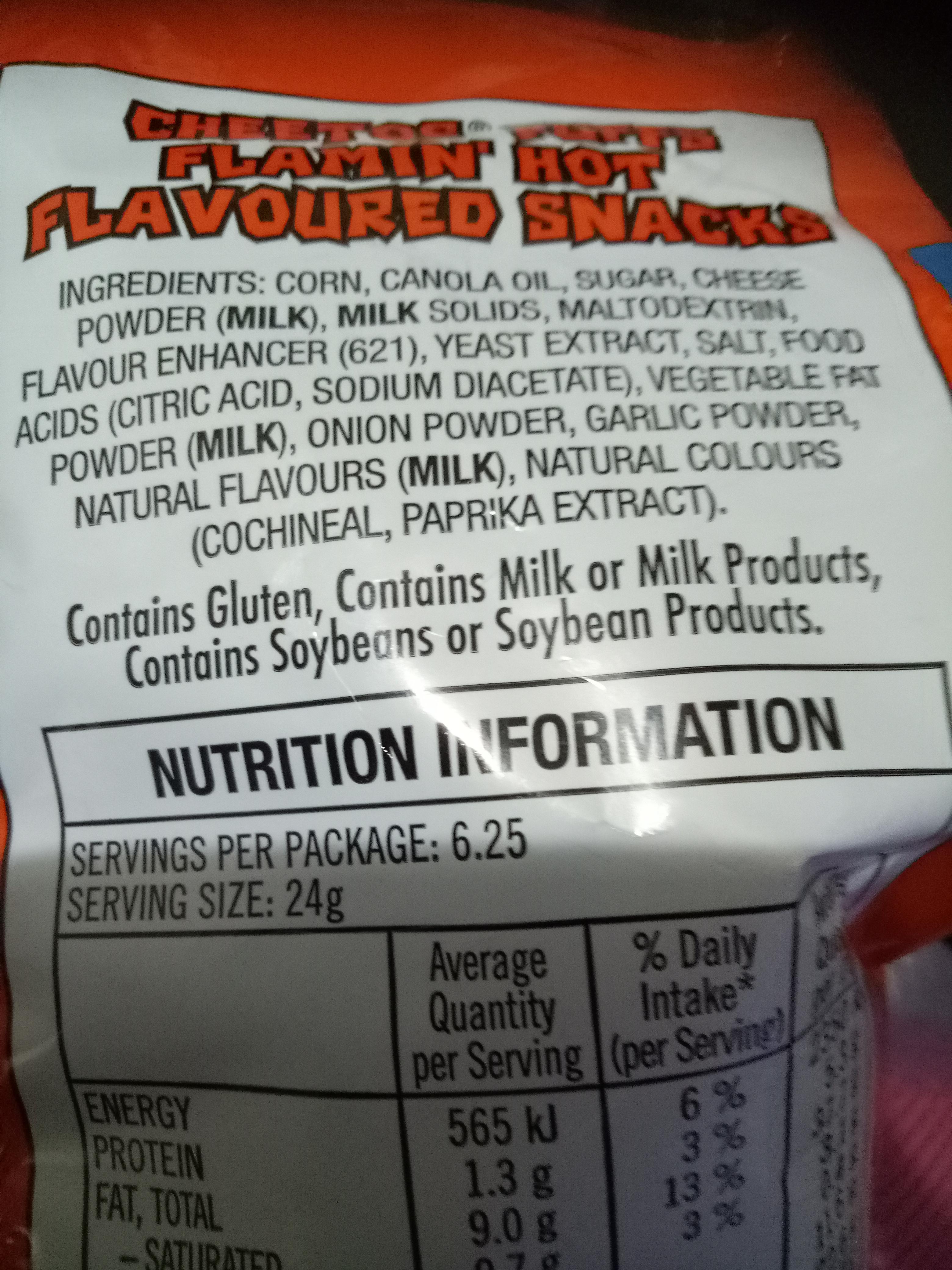 Are Cheetos flamin got puffs halal r/EatingHalal