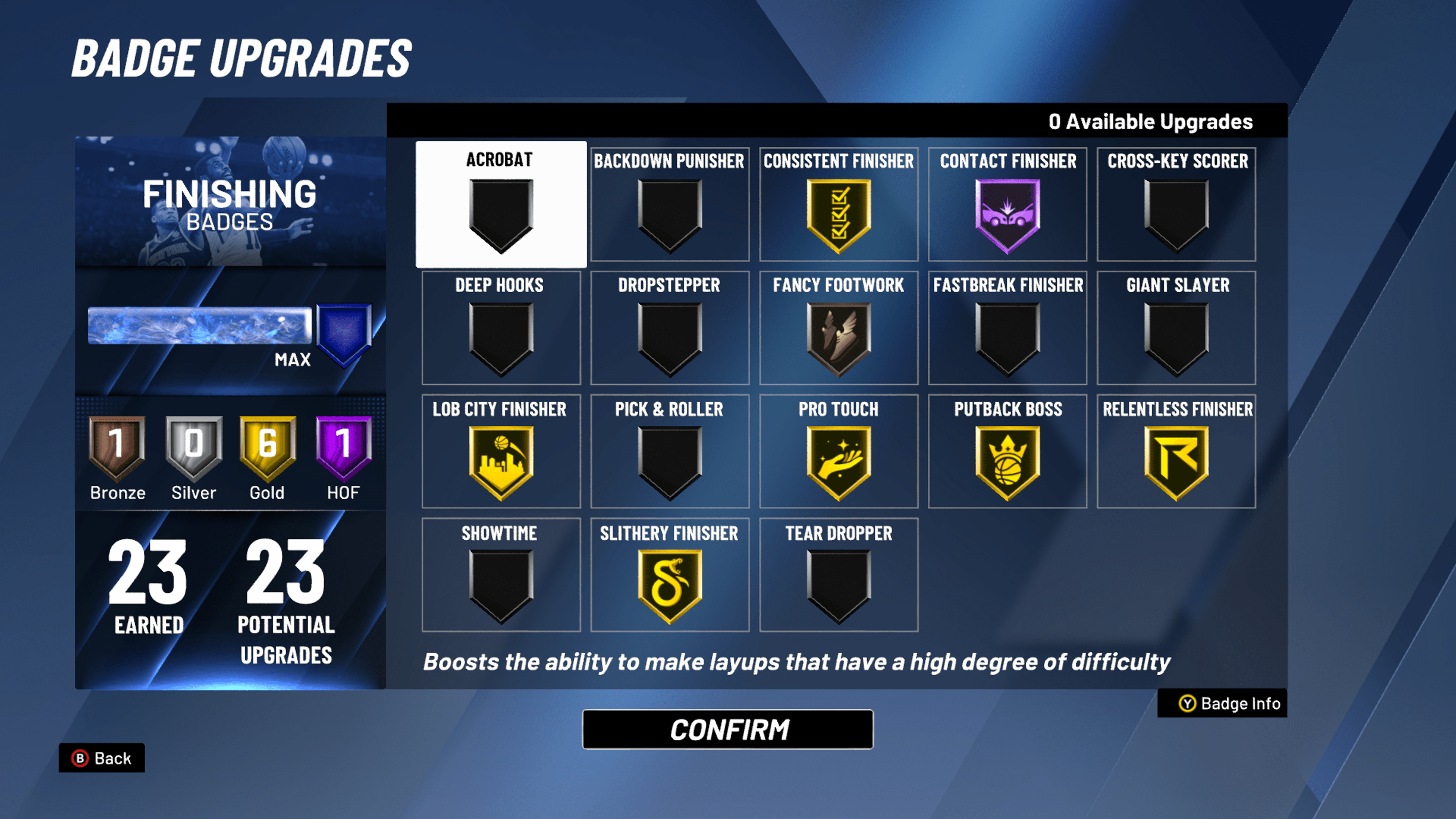 The best finishing set up for My 6'11" paint beast r/NBA2k