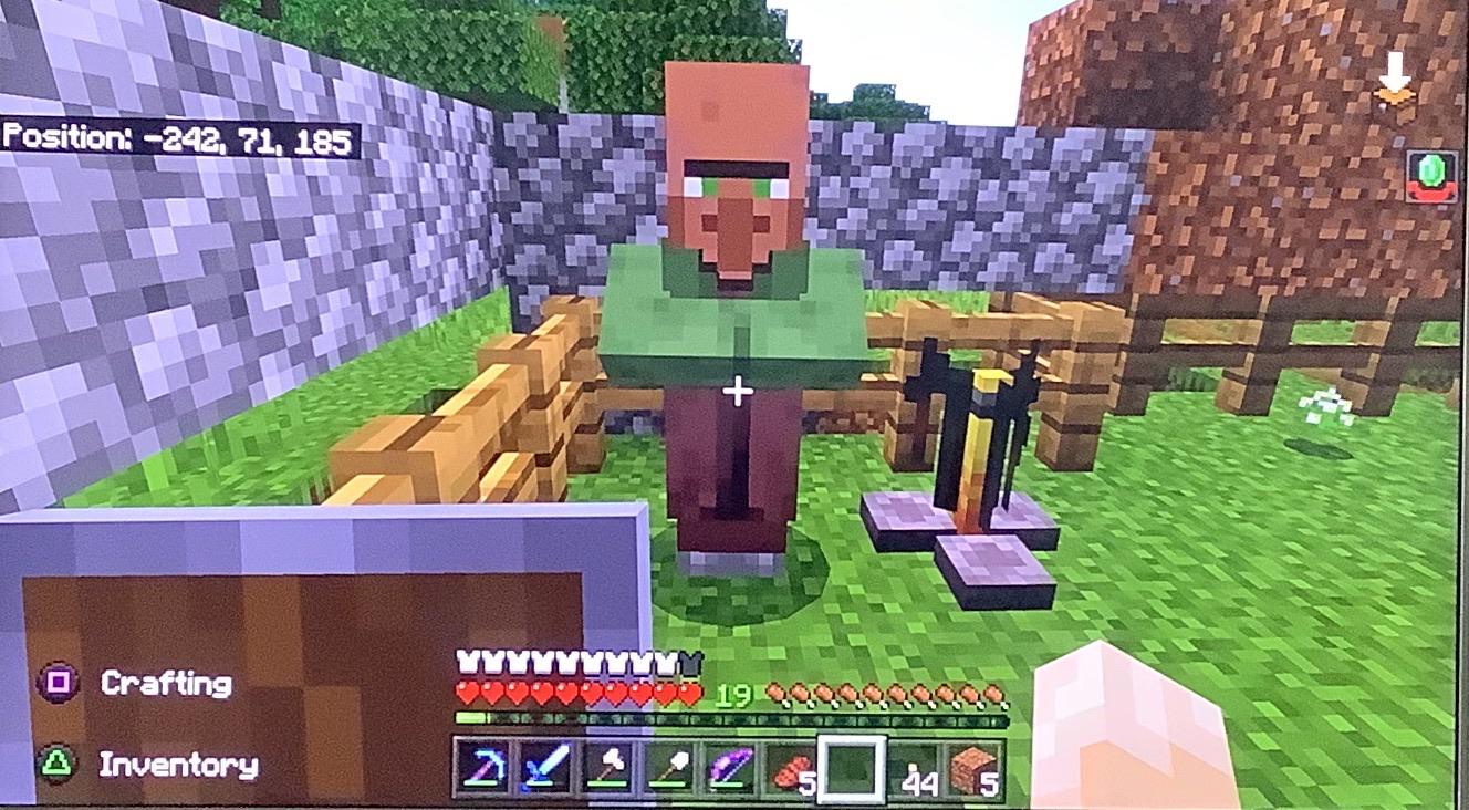 Why this villager not turning into a cleric r/Minecraft