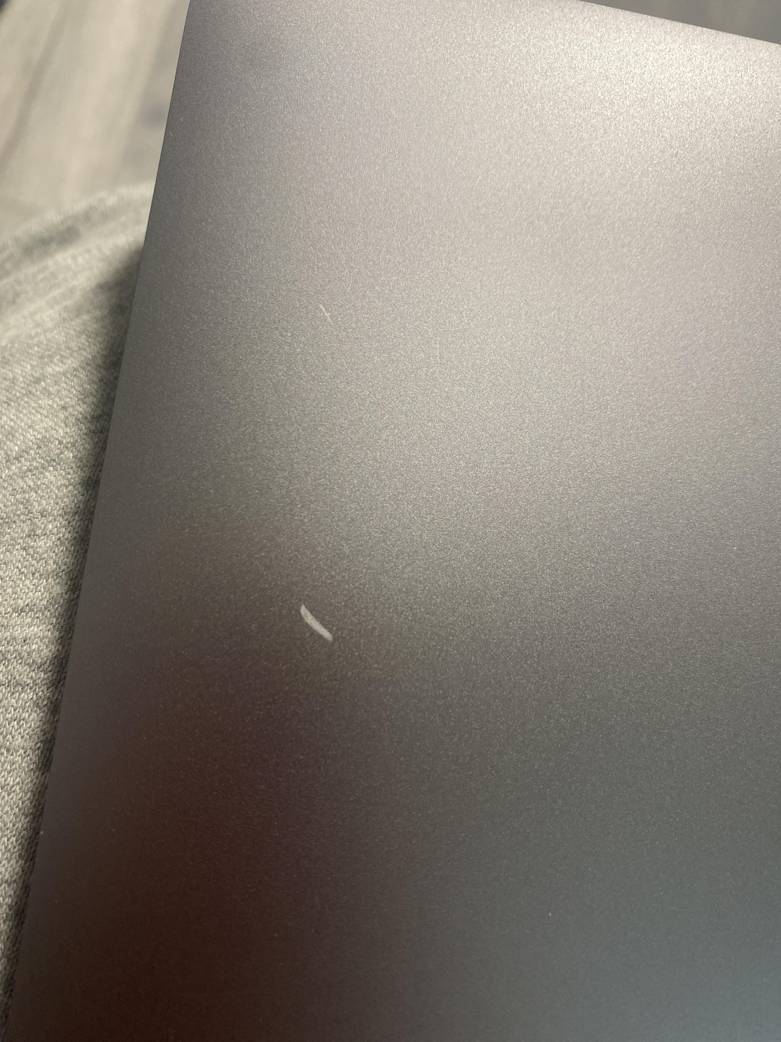 Is there any way to get a scratch like this off my MacBook? r/macbookpro
