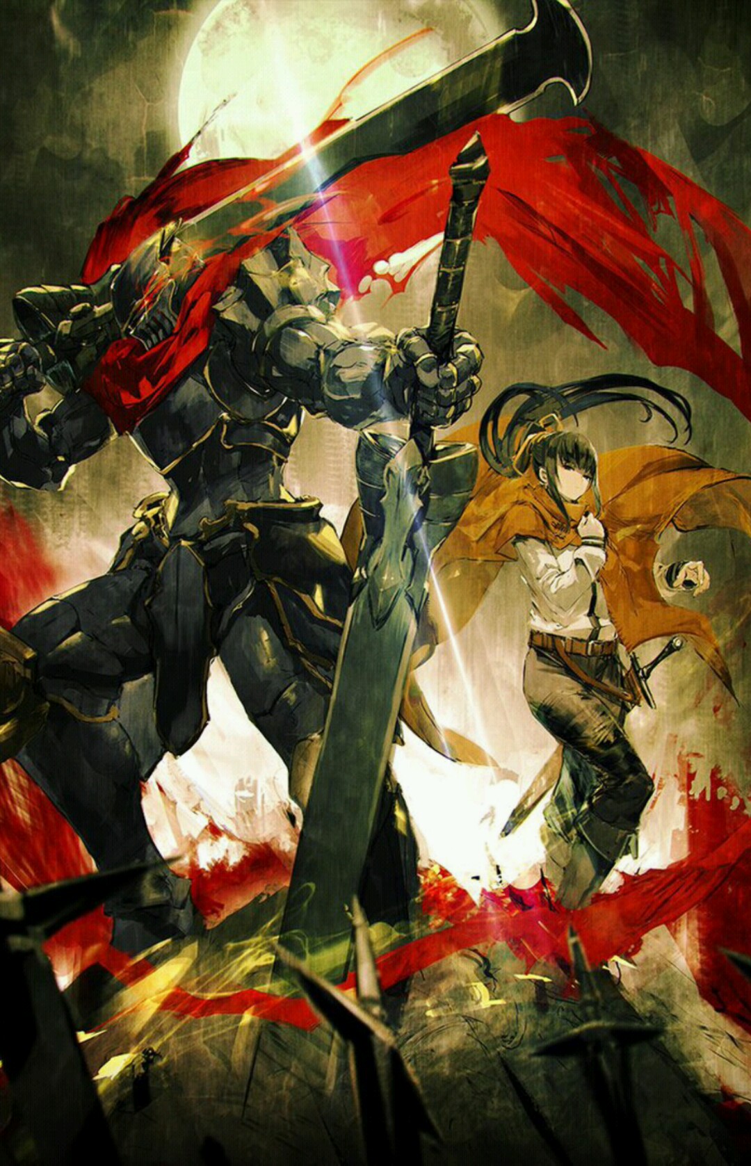 Some of the amazing art Sobin draws for the Overlord LN r/LightNovels