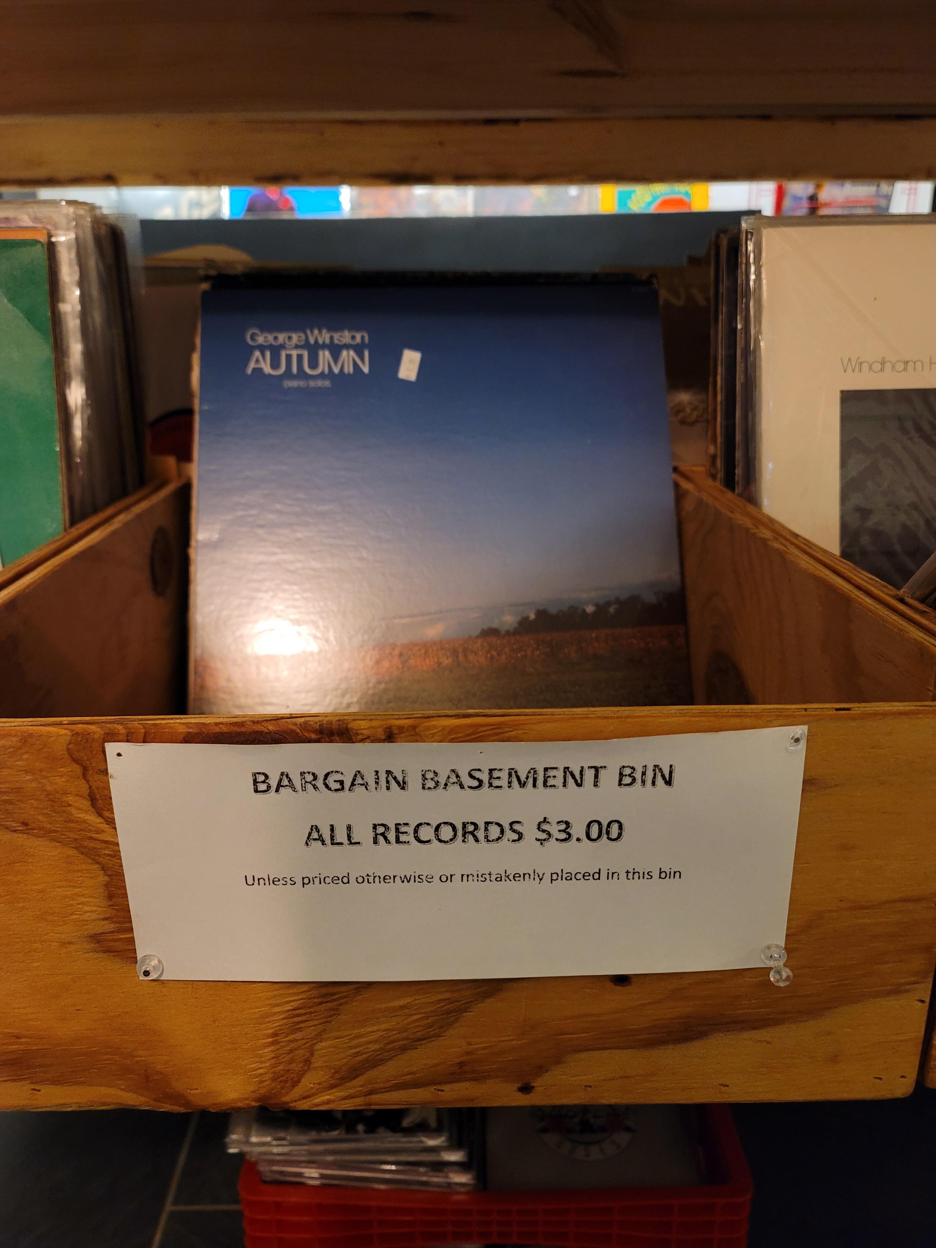 Does anyone see people purposely misplacing records in a bargain bin