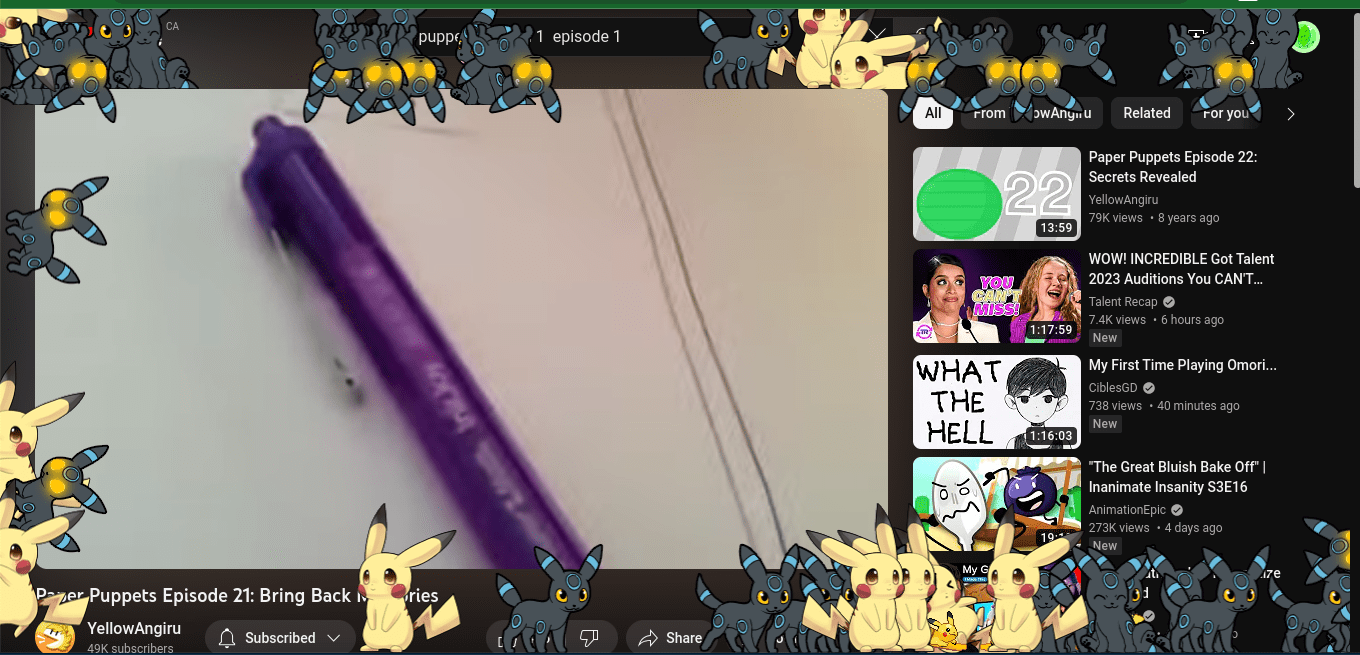 Shimeji Desktop Pets