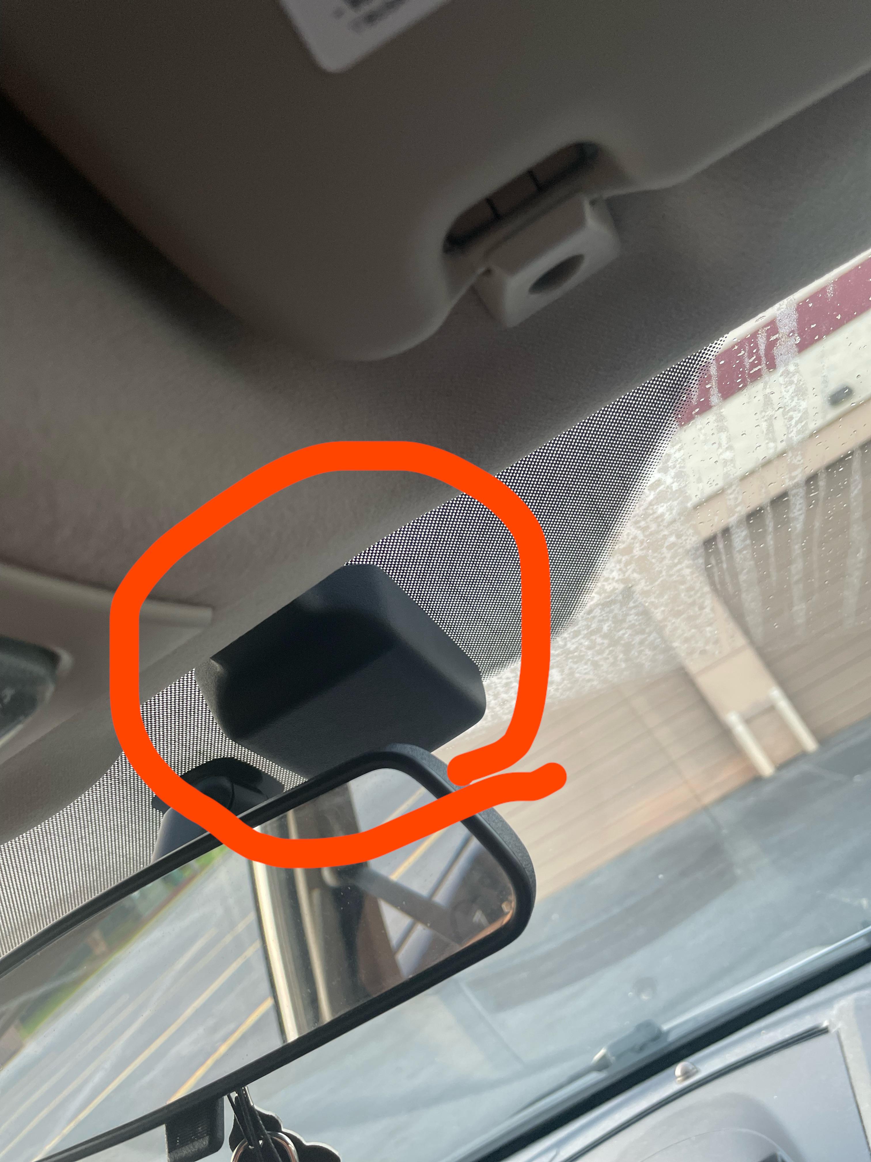 What is this thing, it keeps falling off my window, 2015 Ford Fiesta SE