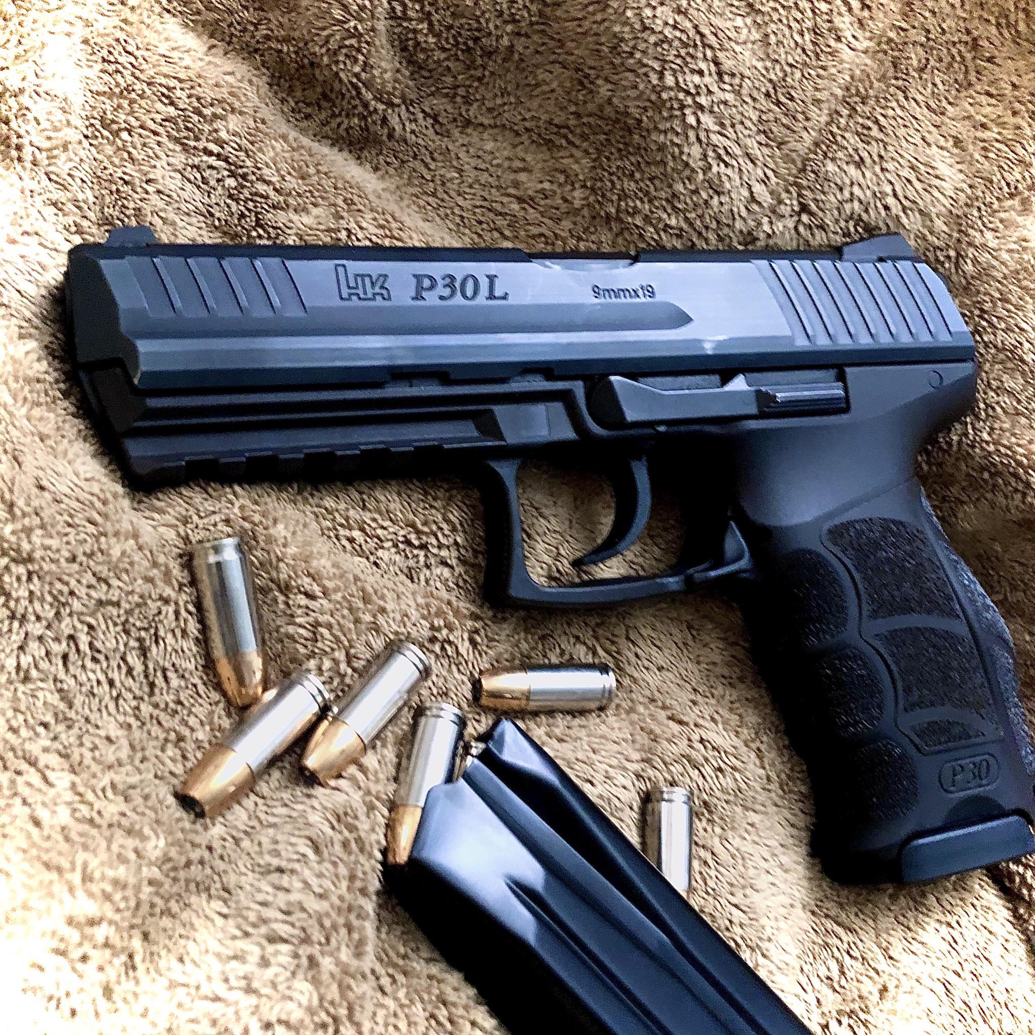 My newest HK P30L 9mm guns