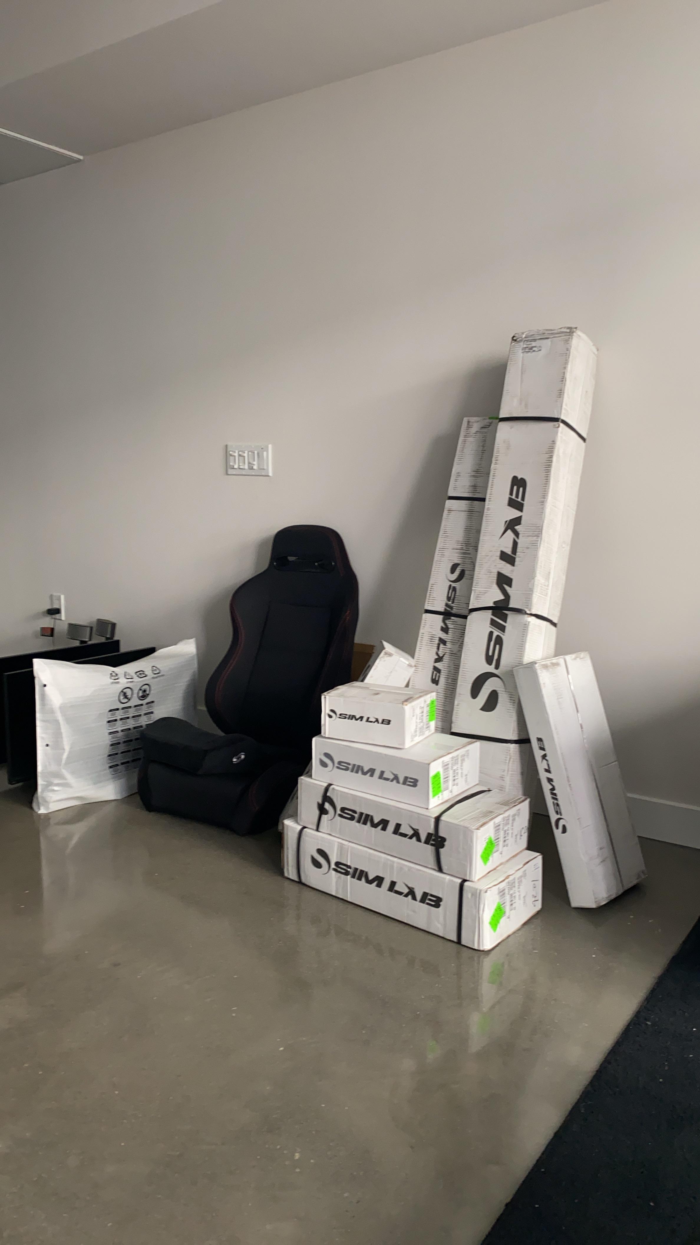 Simlab P1x arrived... time to put the pieces of the puzzle together 😁