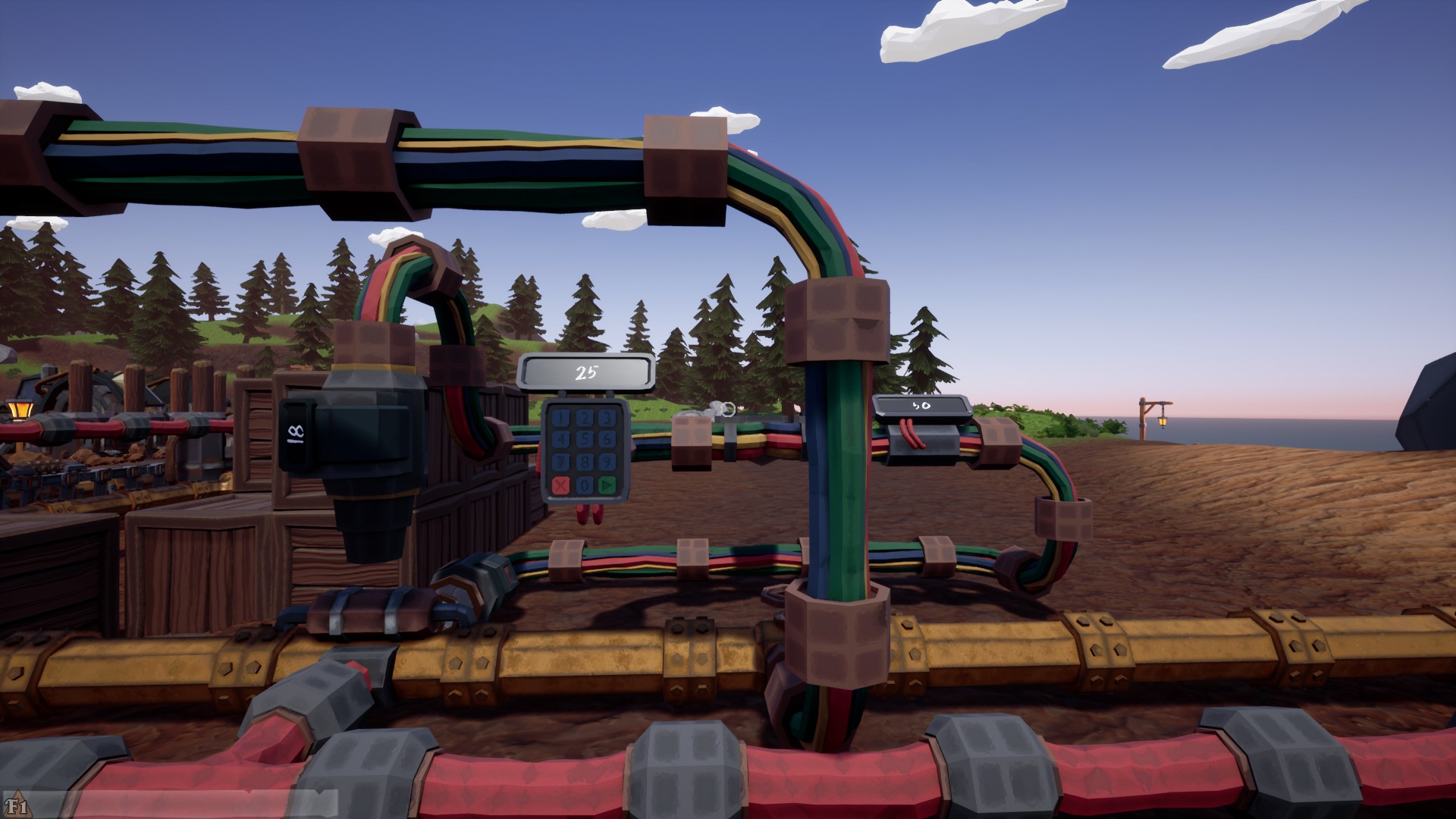 Auto insert Powered Filter with current durability display r/Hydroneer