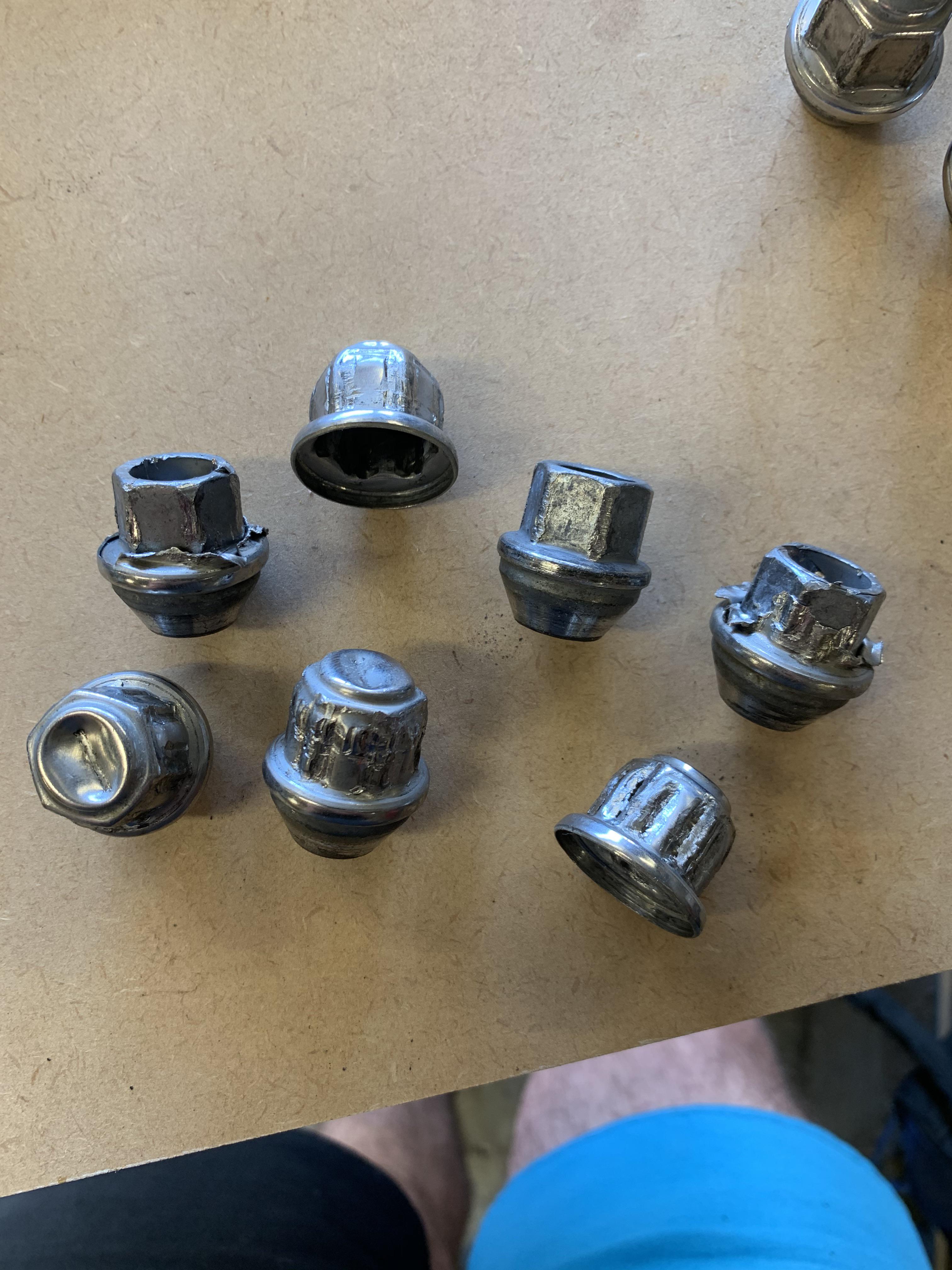 How hard could it be to rotate my tyres??? Well quite hard, I used a