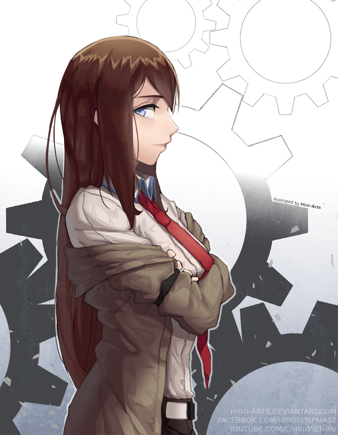 [OC][Fanart]I made a quick Steins,Gate fanart while working on a bigger