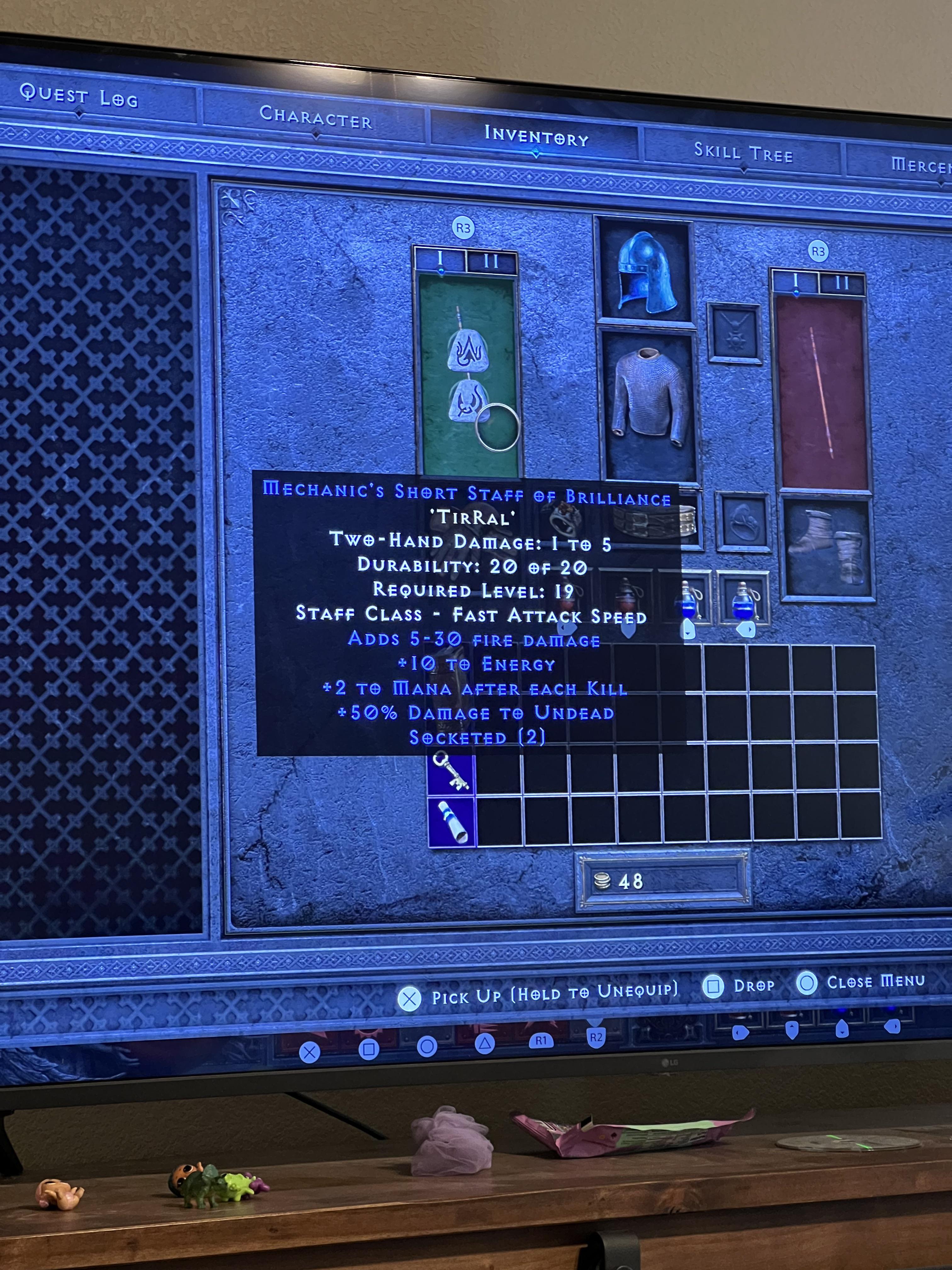 So thankful it was a low level runeword. PSA to double check your bases