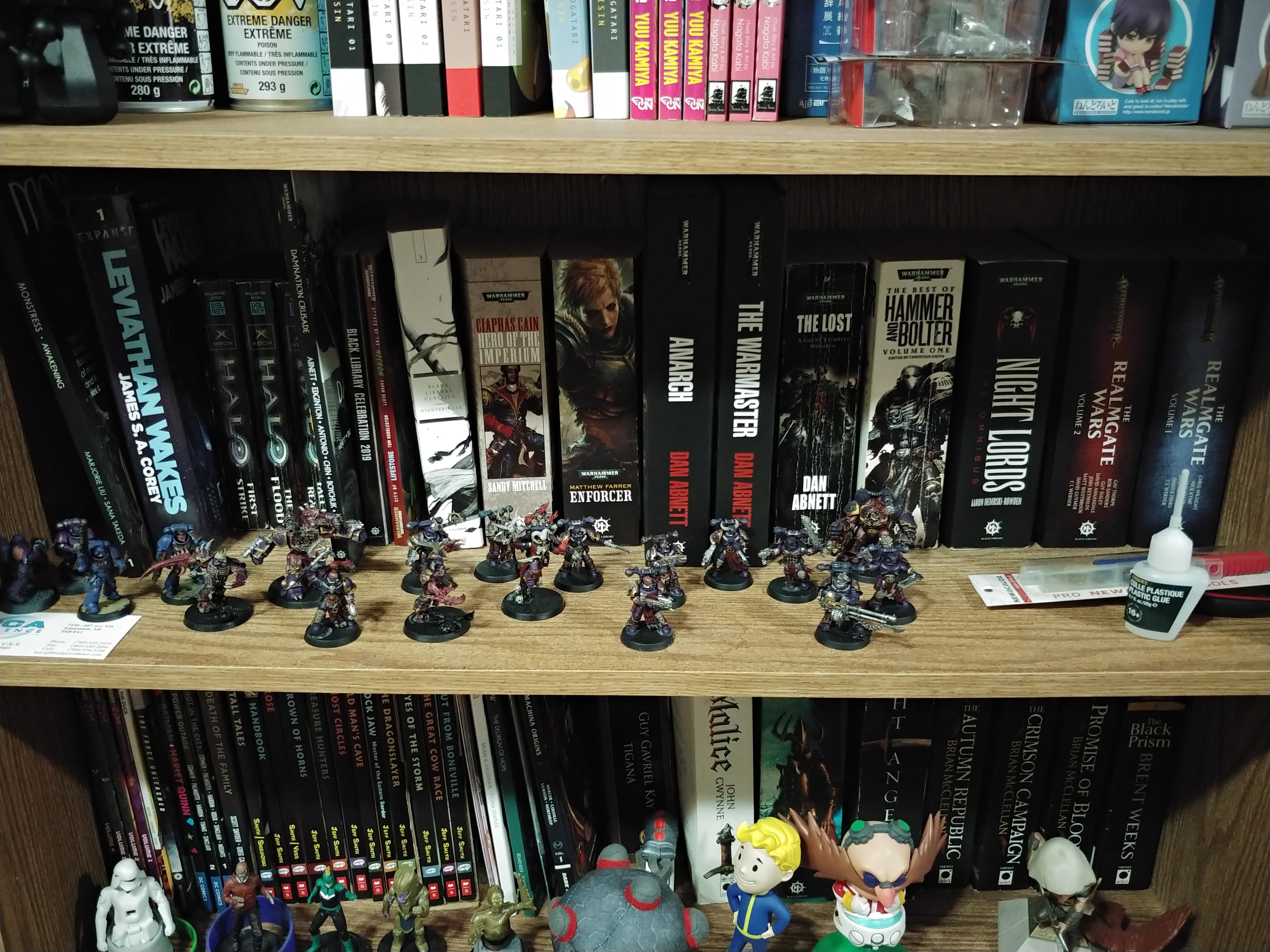 Warhammer shelf almost full, need more shelf r/Warhammer40k