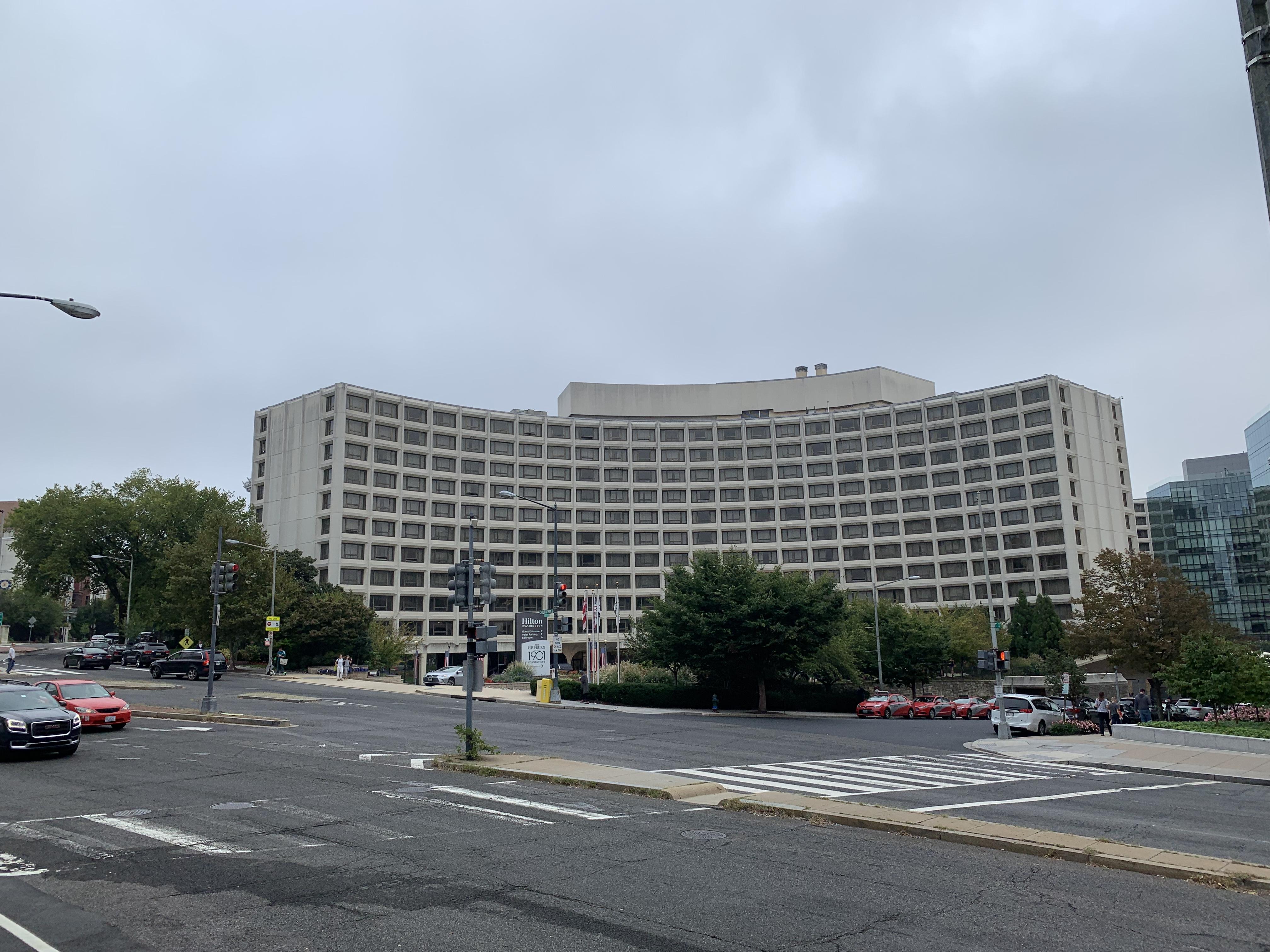 Hilton Hotel, Washington DC brutalism