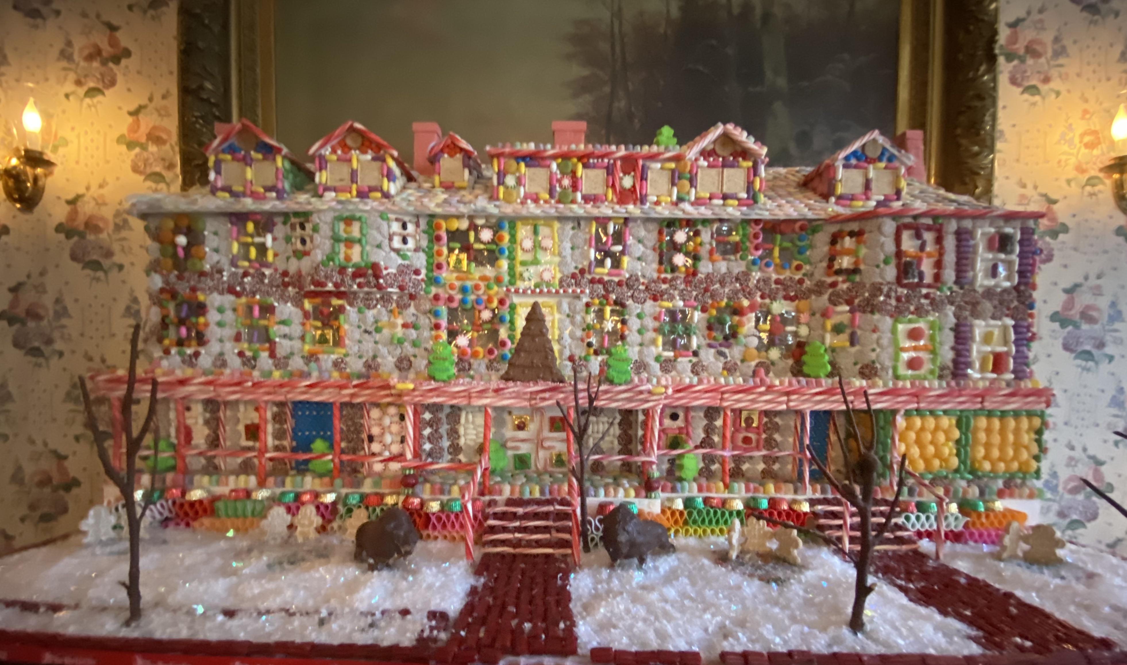 This giant gingerbread house r/christmas
