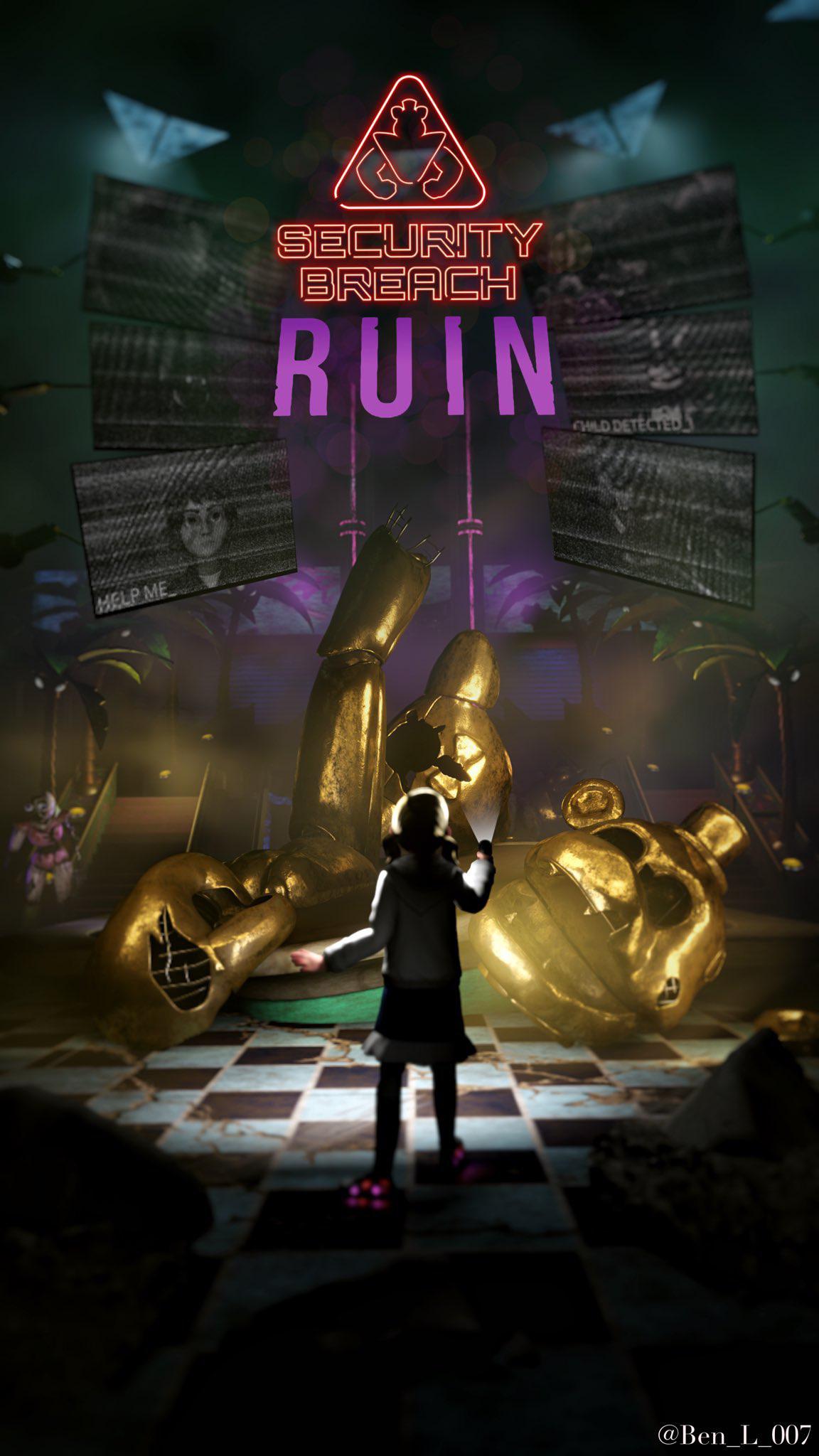 I remade the "Security Breach Ruin" Teaser in Blender r