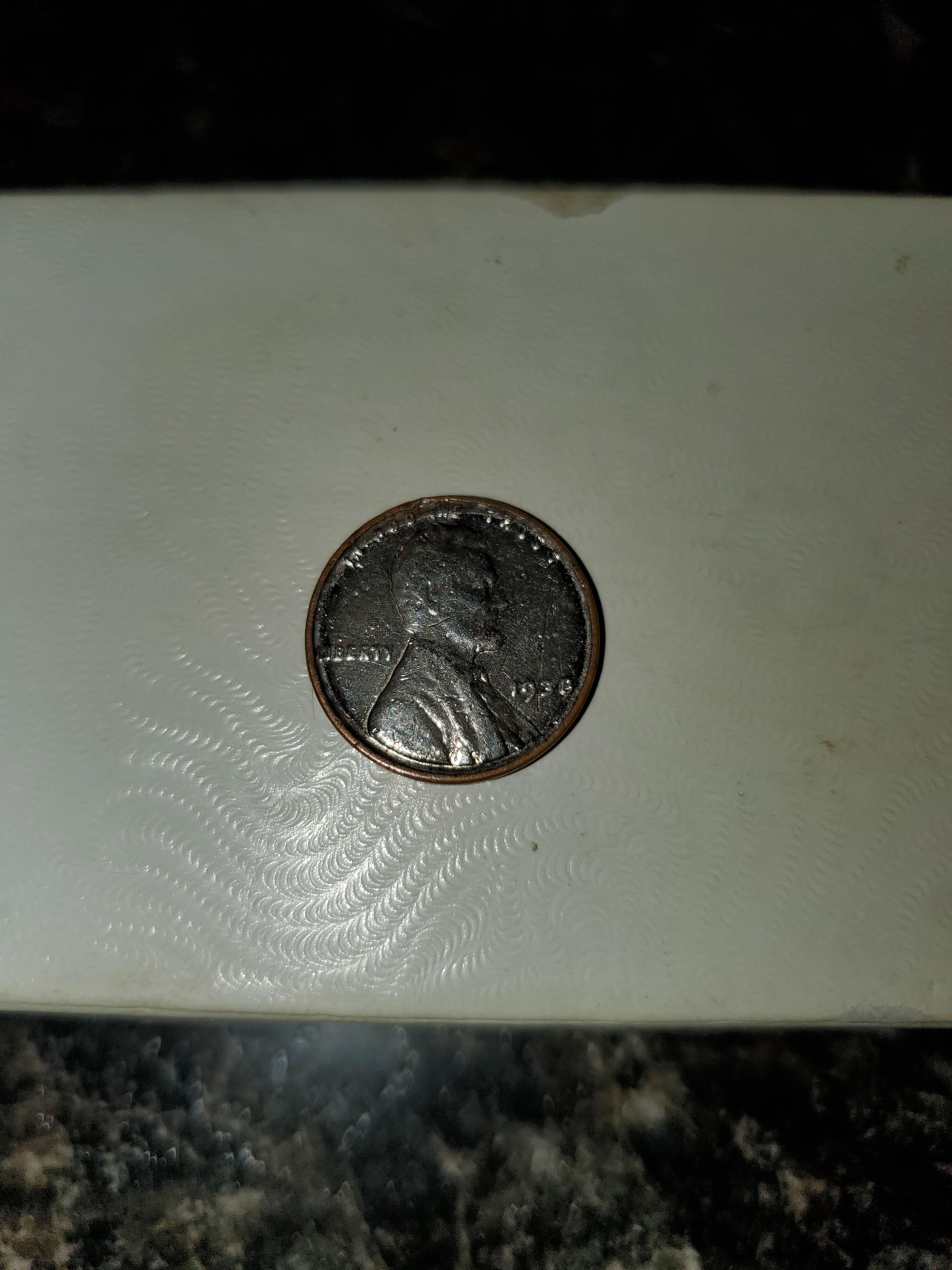 Why is my 1938 Penny and it looks steel? r/coins