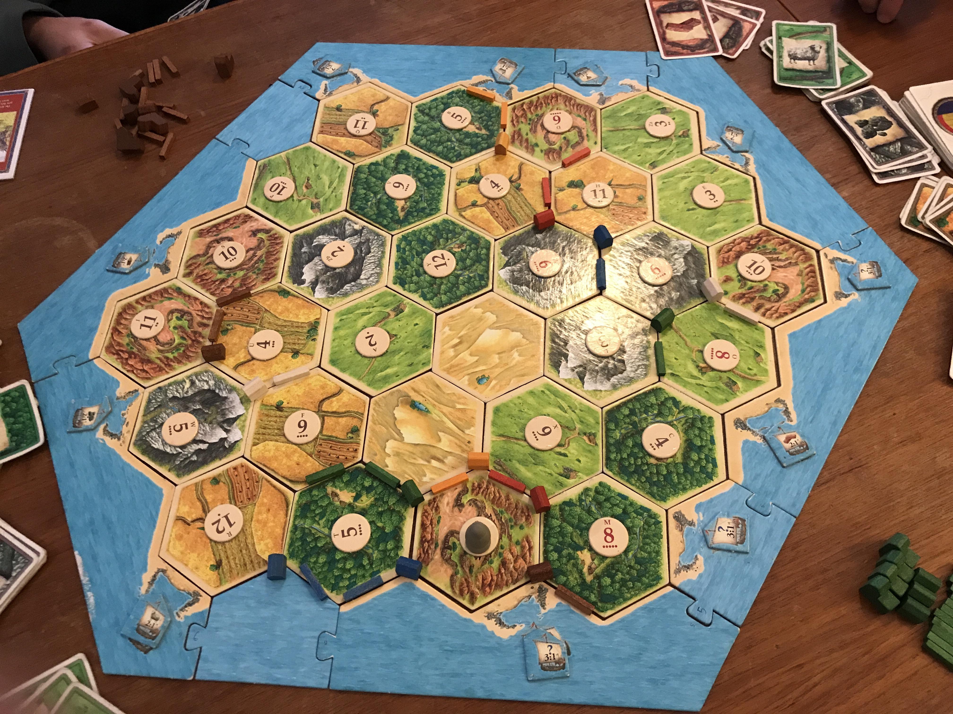36 Top Pictures Catan Board Setup Expansion / Settlers of Catan Board