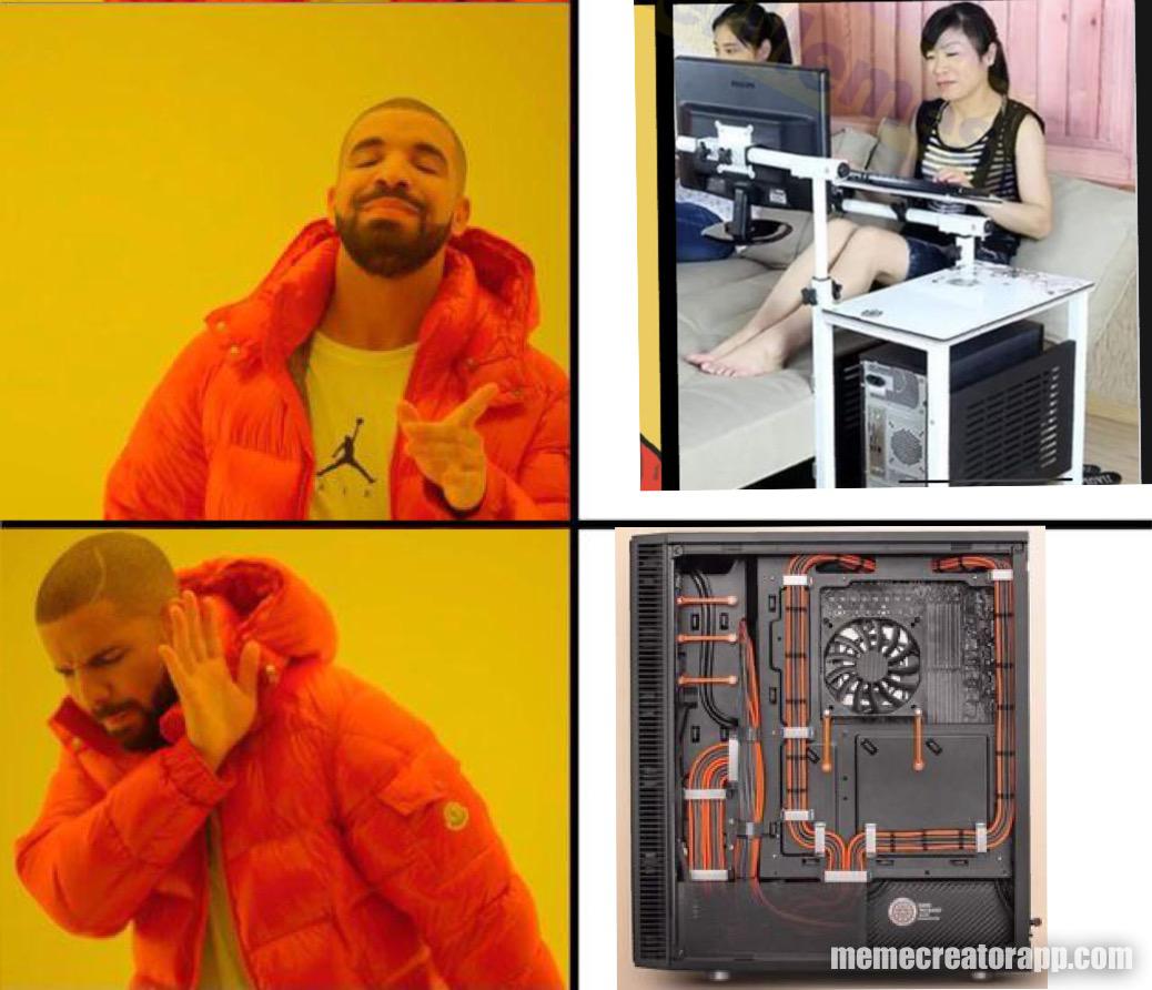 Cable management r/memes