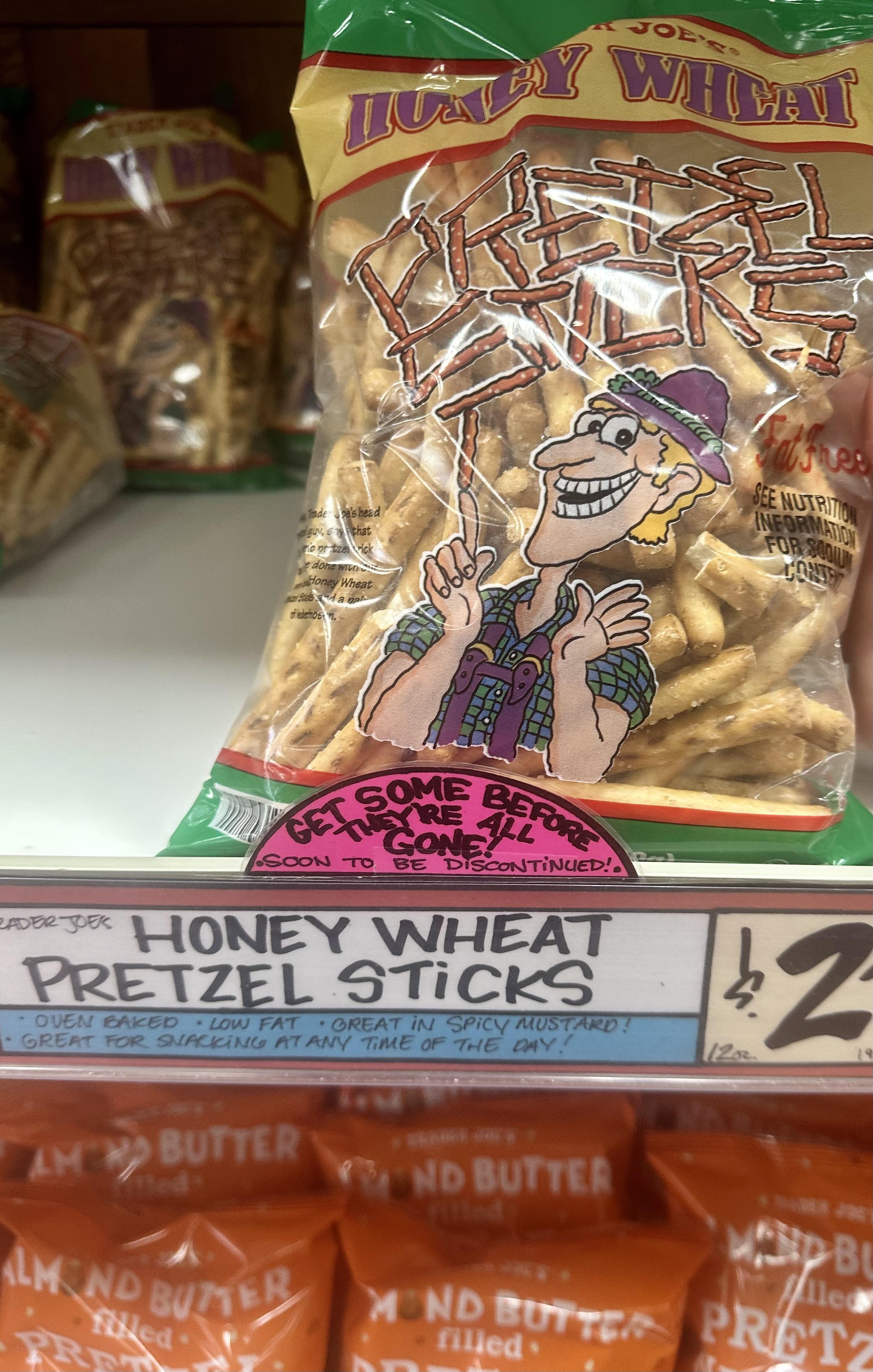 Rold Gold Pretzels Honey Wheat