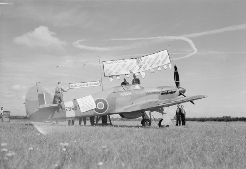 The last Hurricane built by the Hawker Aircraft Company, Mark IIC