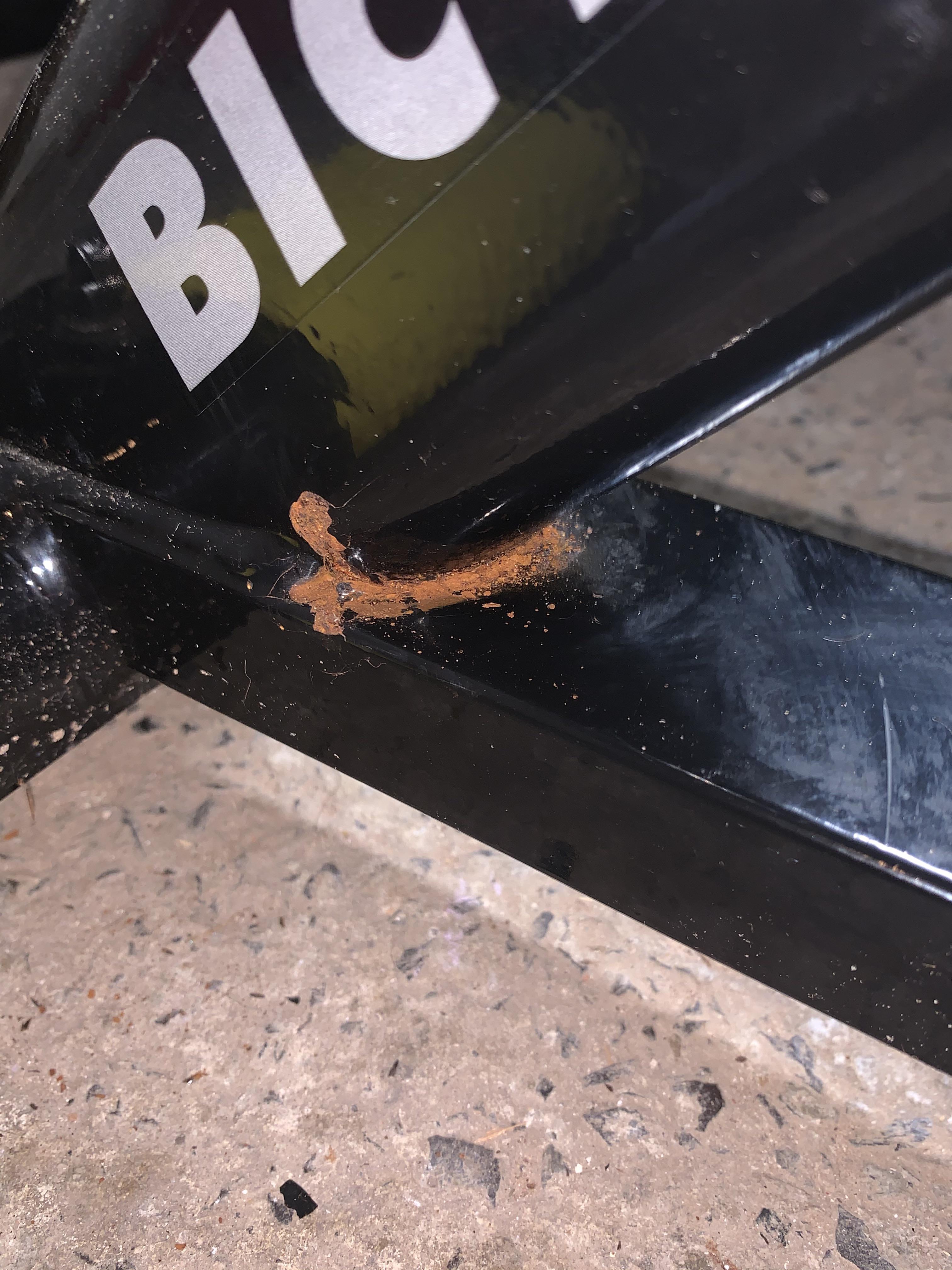 I got a cheap stationary bike that I bought on Mother’s Day. I’ve been riding it hard since and