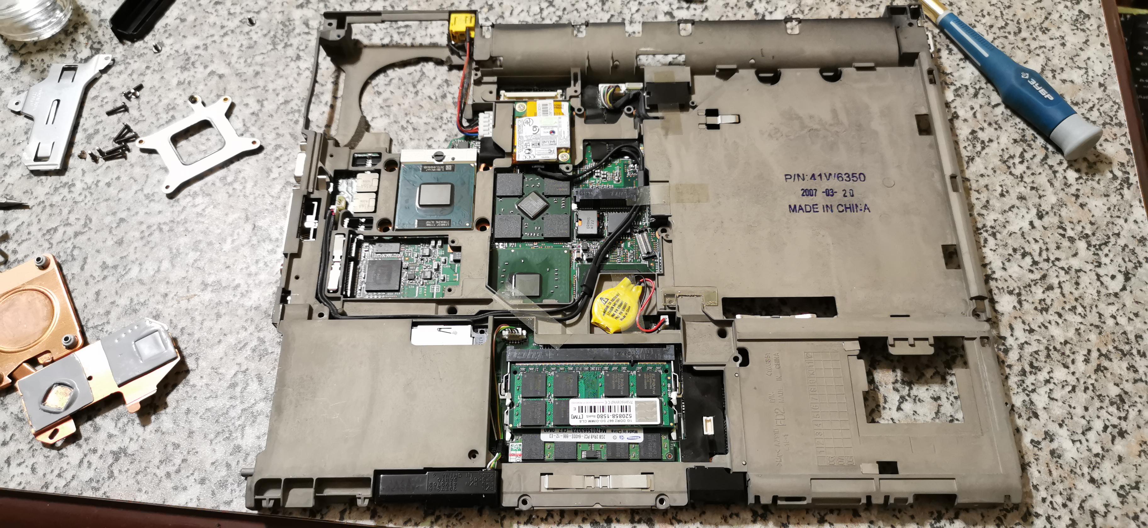 T60 perfect disassembly r/thinkpad