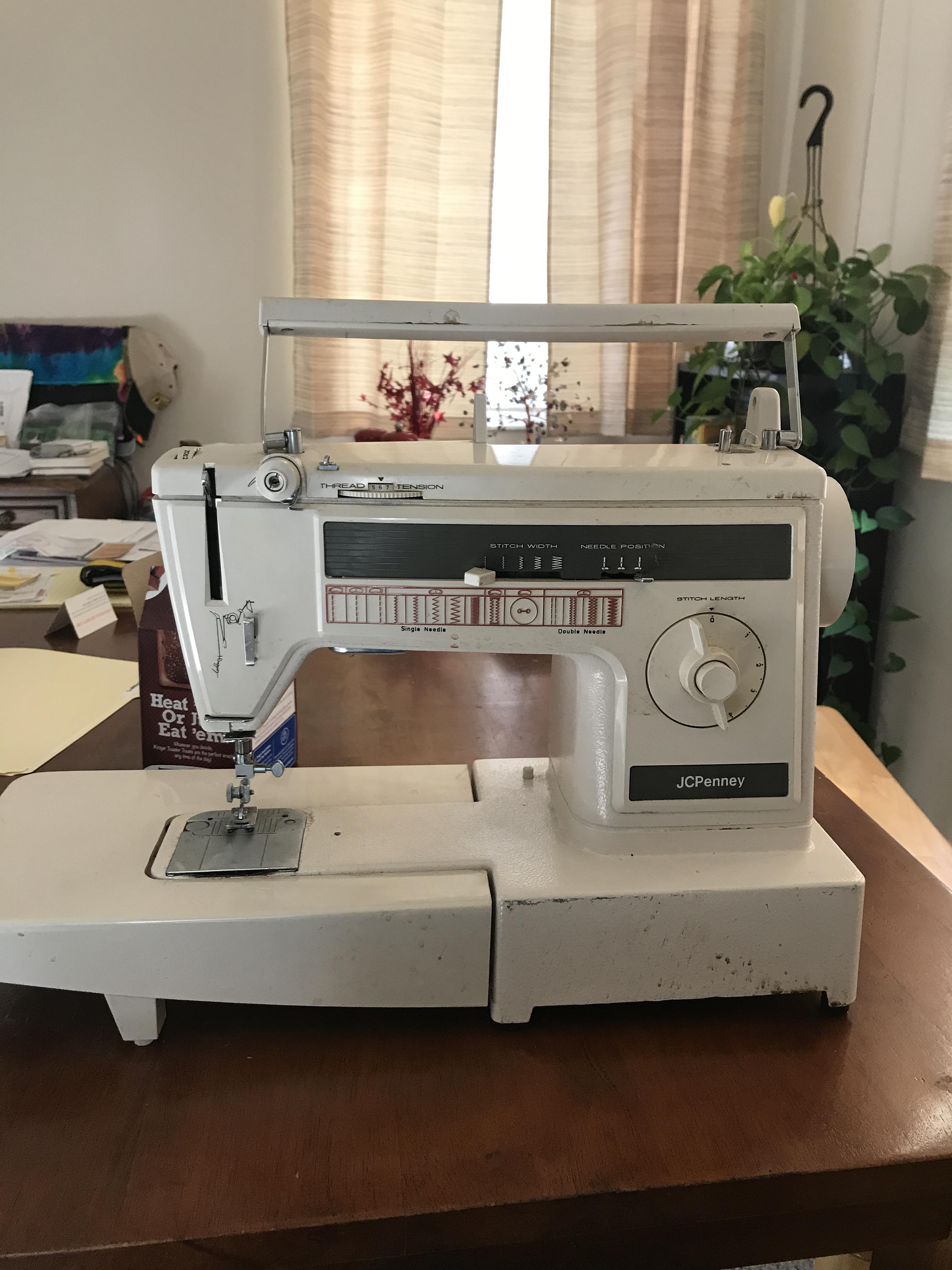 Tips for buying old sewing machines from thrift stores? I just bought
