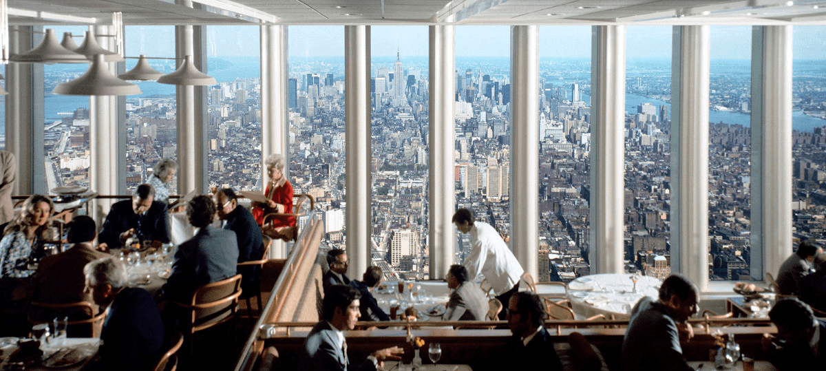 World Trade Center mall concourse. TwinTowersInPhotos