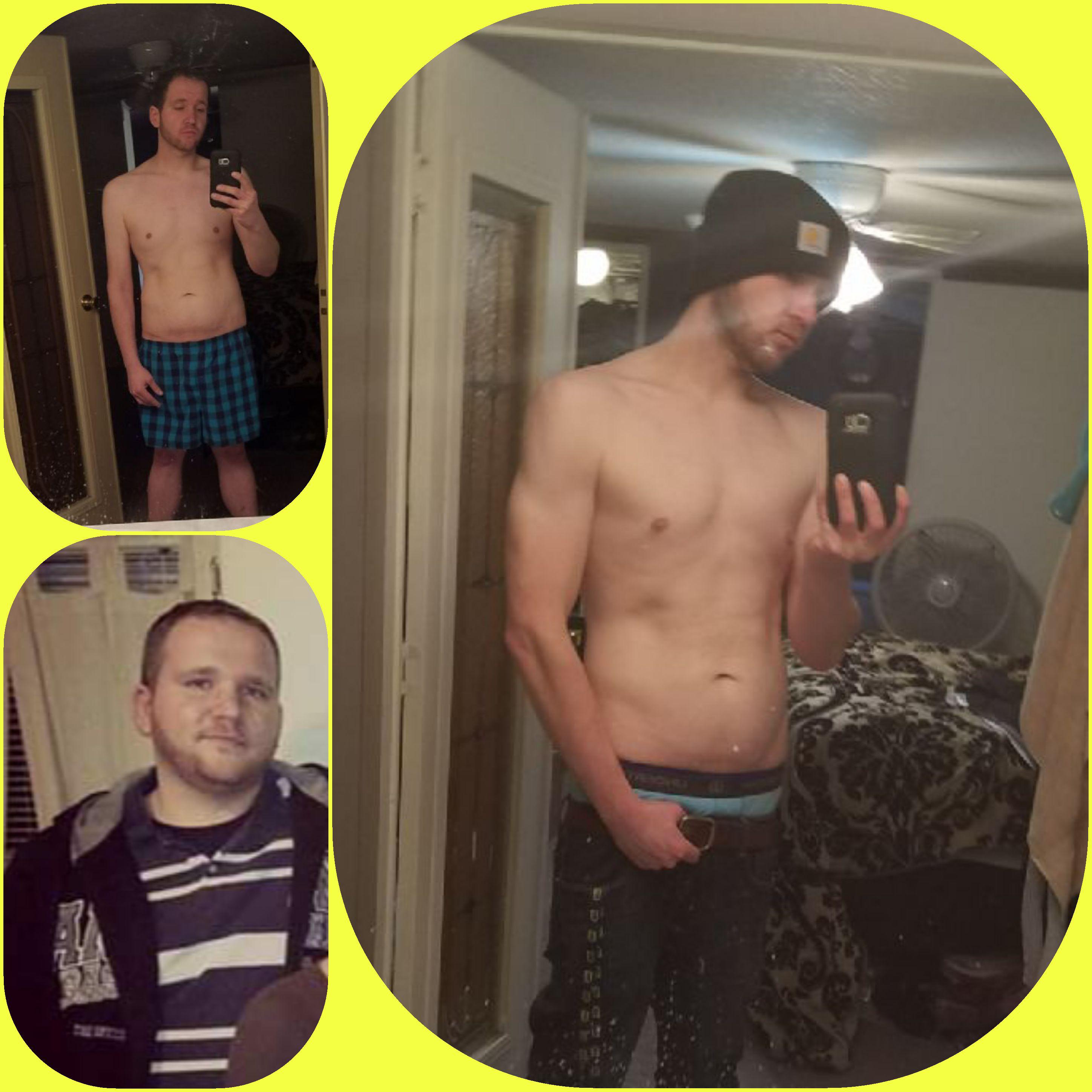 From fat to skinny fat to now..168 a couple days a week and low carb
