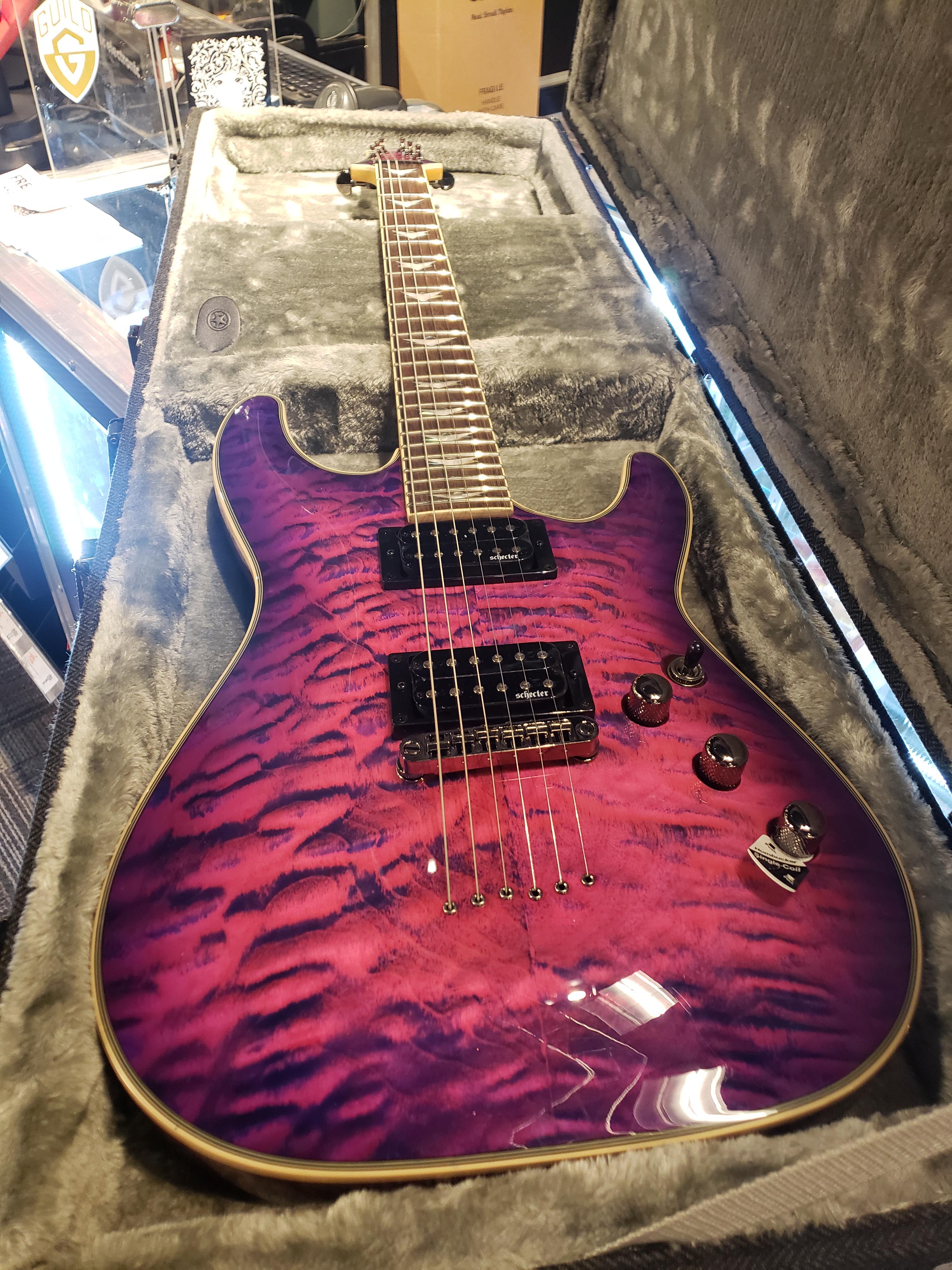 This is my very first electric guitar, when we unboxed it in the shop