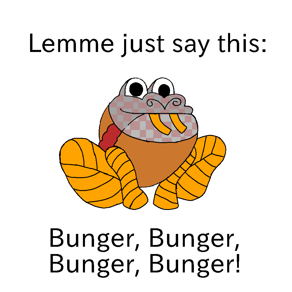 I turned Bunji the frog into a Bunger. r/Vinesauce