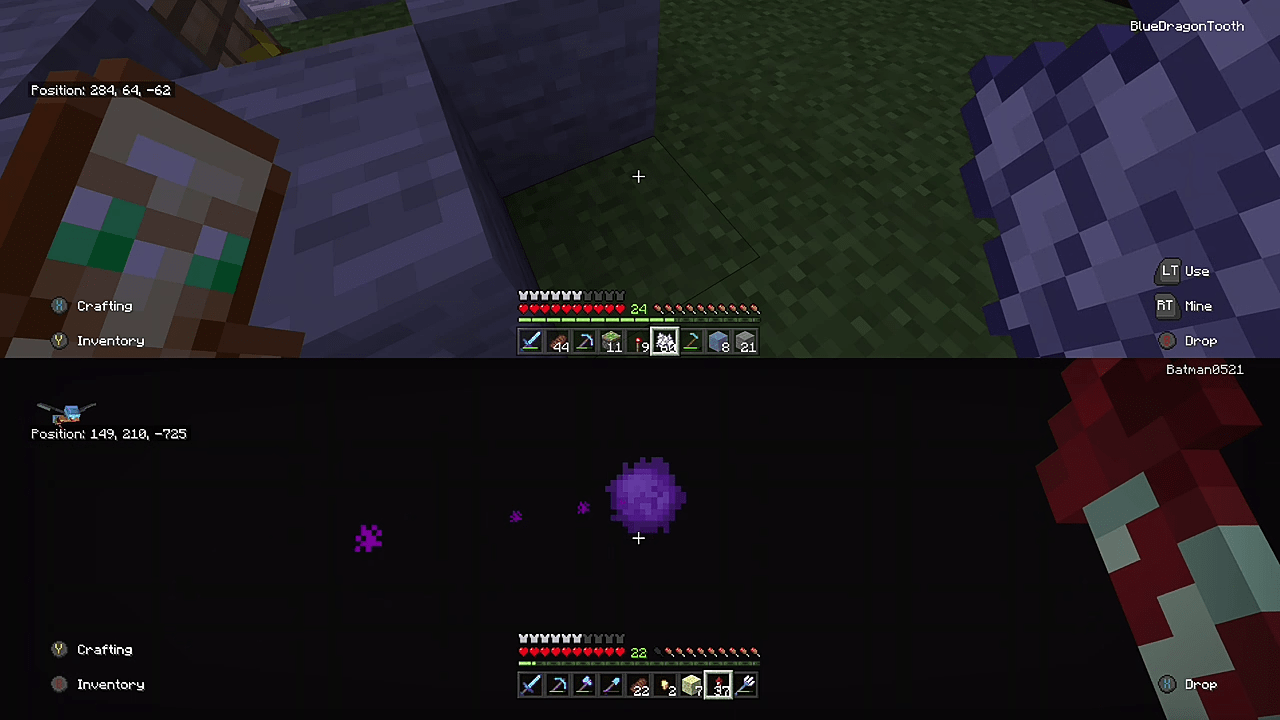 What is this flying purple ball in the end Minecraft