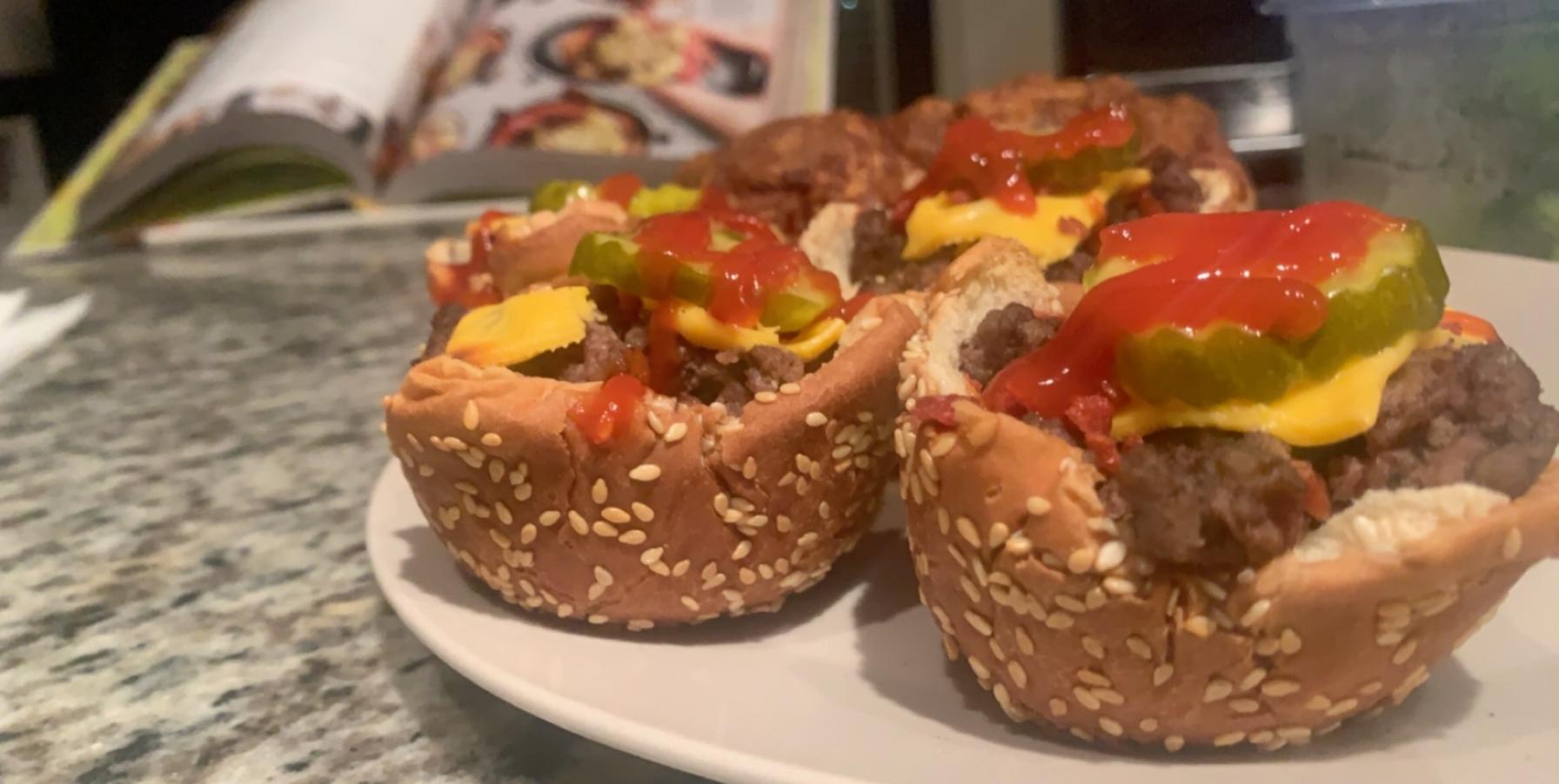 [Homemade] Cheeseburger Cups r/food