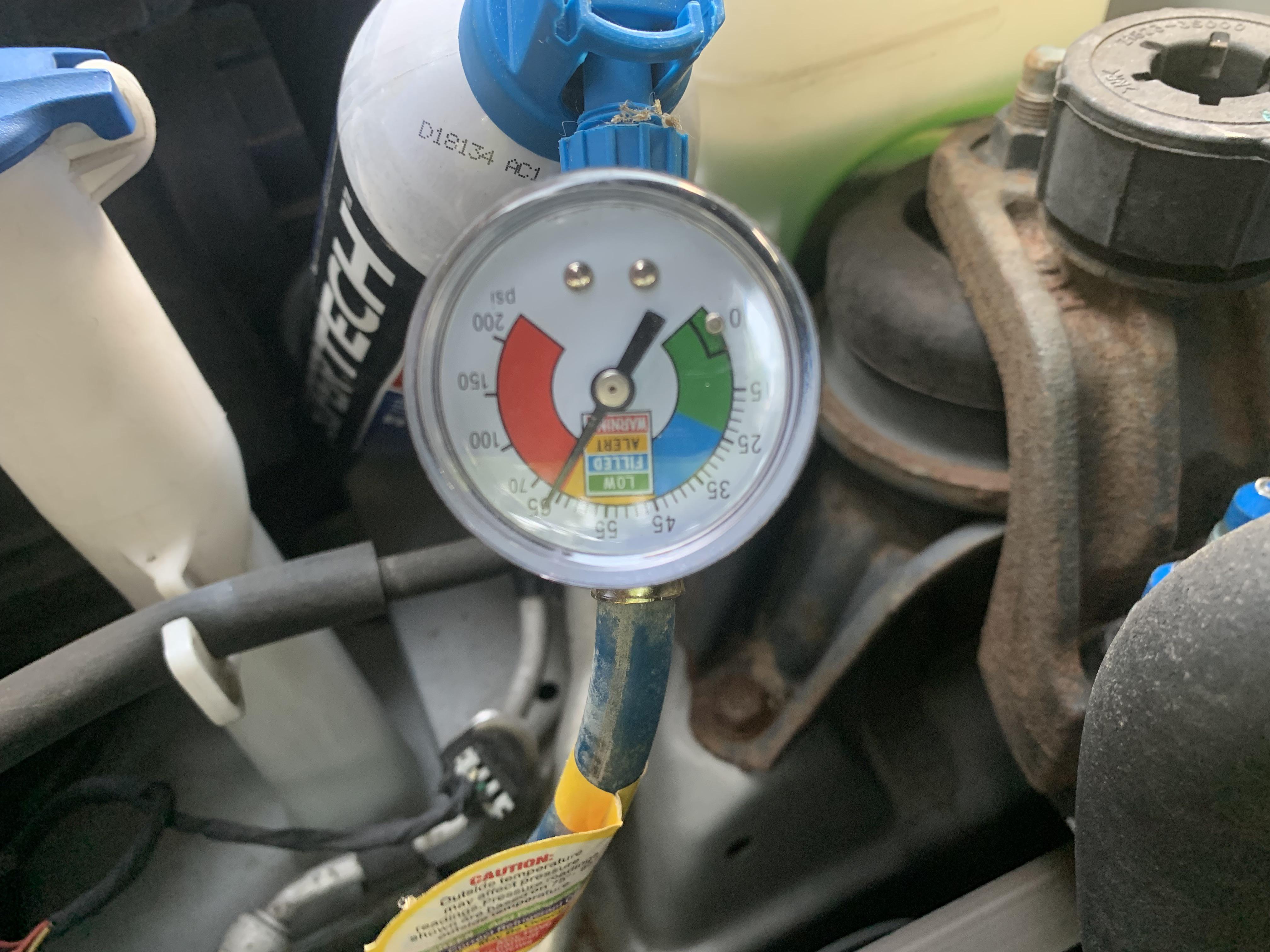 2011 Sonata AC won’t cool unless driving. Compressor engaged. Add